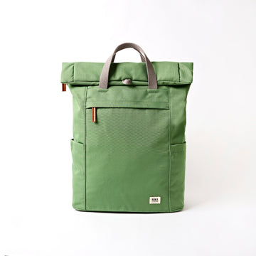 Finchley Backpack Medium Recycled Canvas - Artichoke