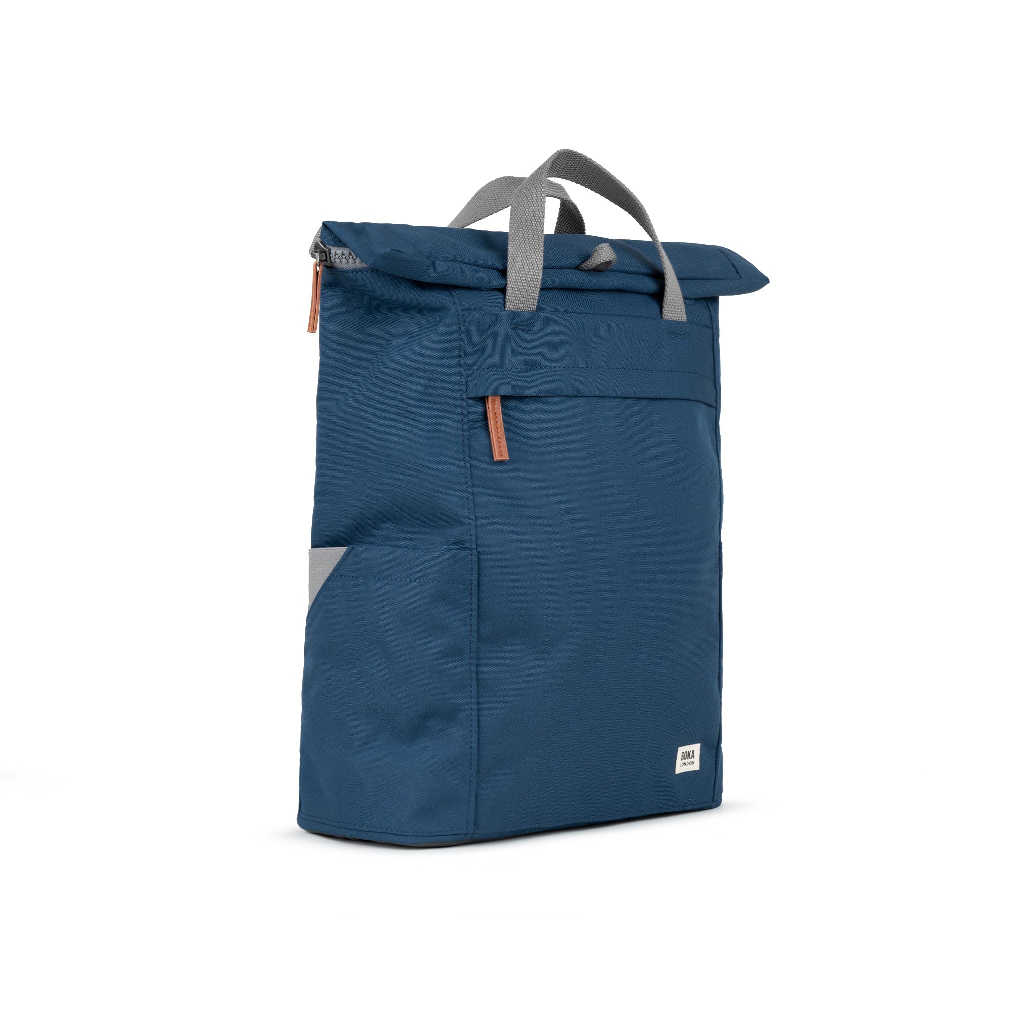 Finchley Backpack Small Recycled Canvas - Deep Blue