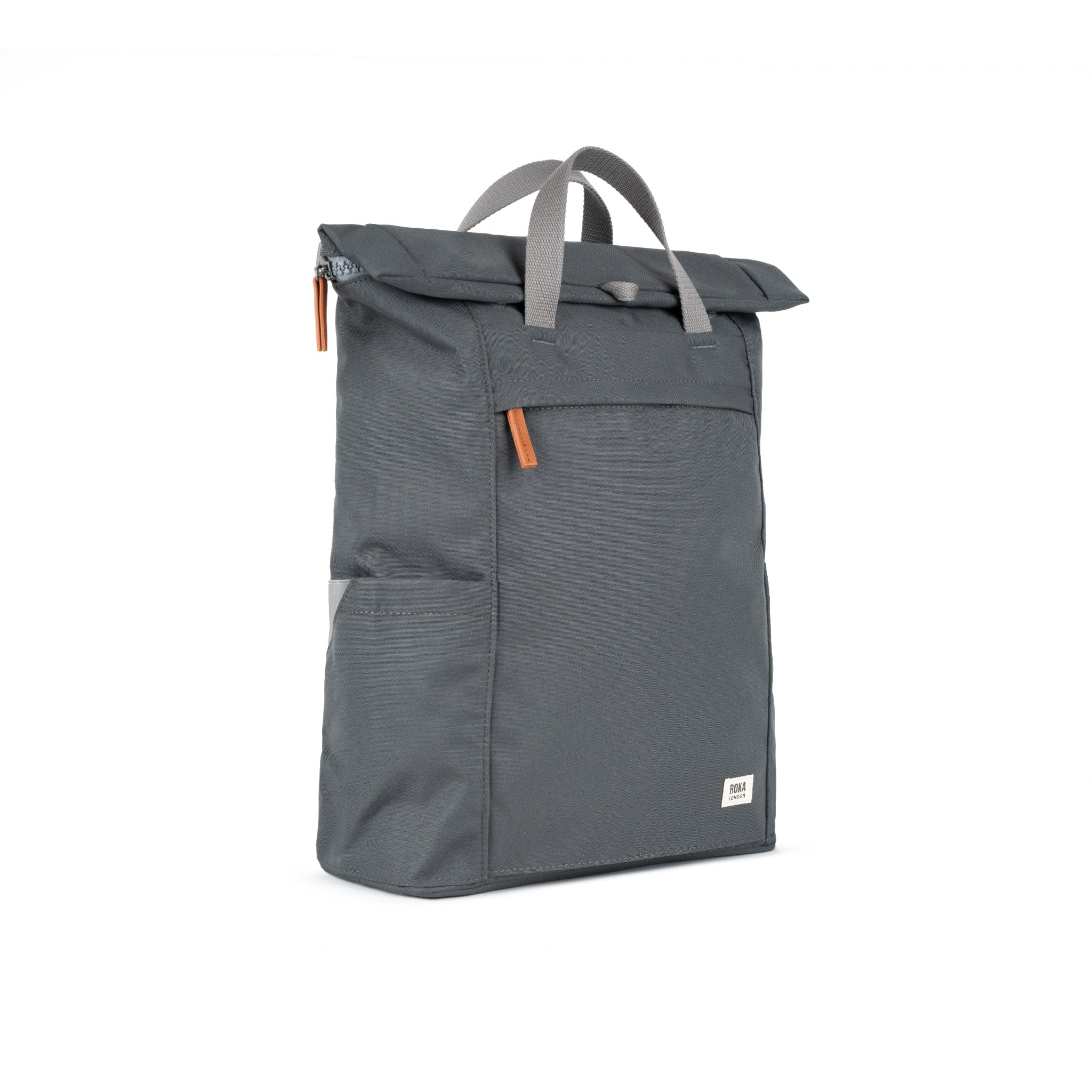 Finchley Backpack Small Recycled Canvas - Faded Black
