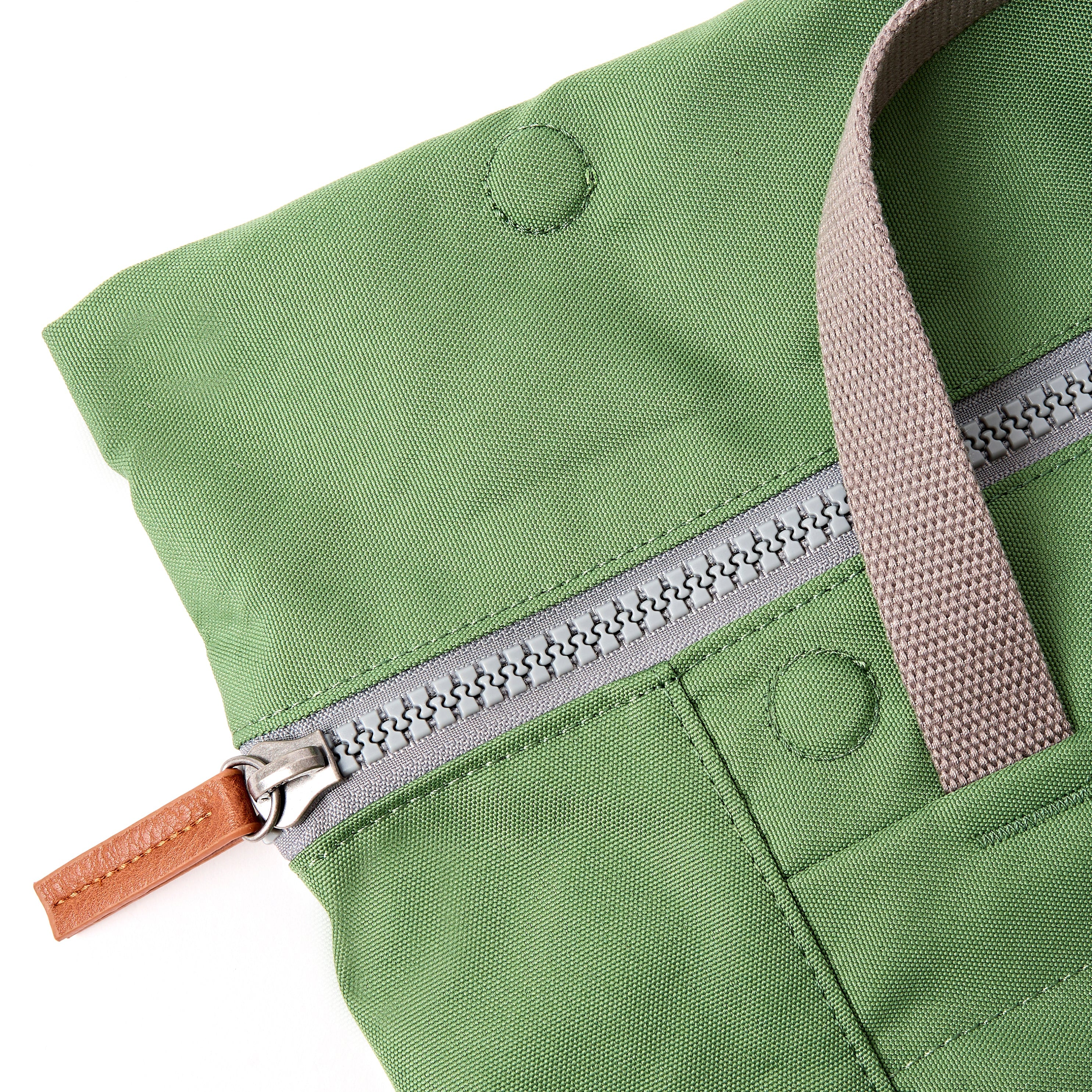 Finchley Backpack Small Recycled Canvas - Artichoke