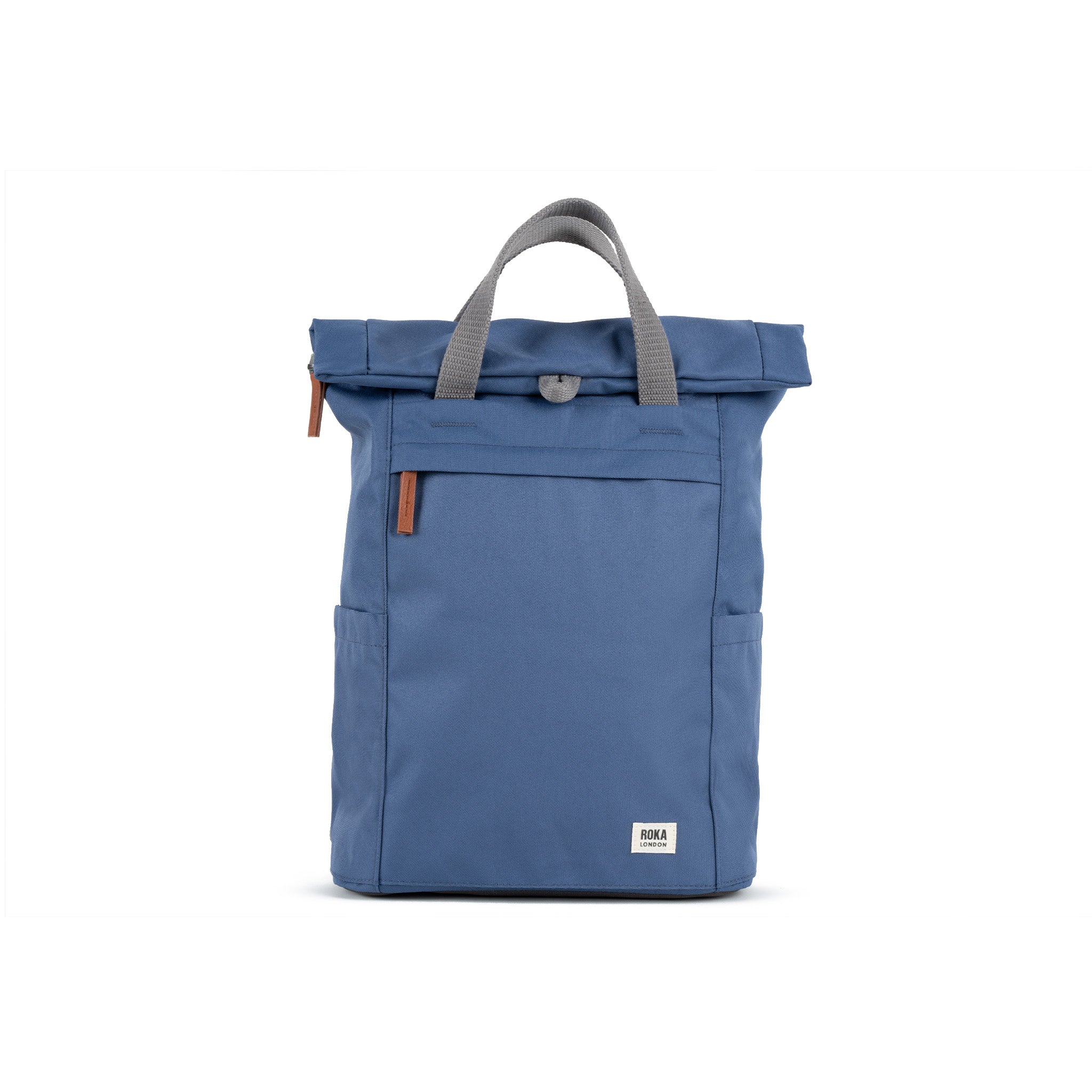 Finchley Backpack Small Recycled Canvas - Burnt Blue