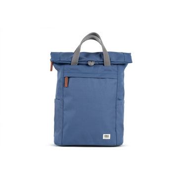 Finchley Backpack Small Recycled Canvas - Burnt Blue