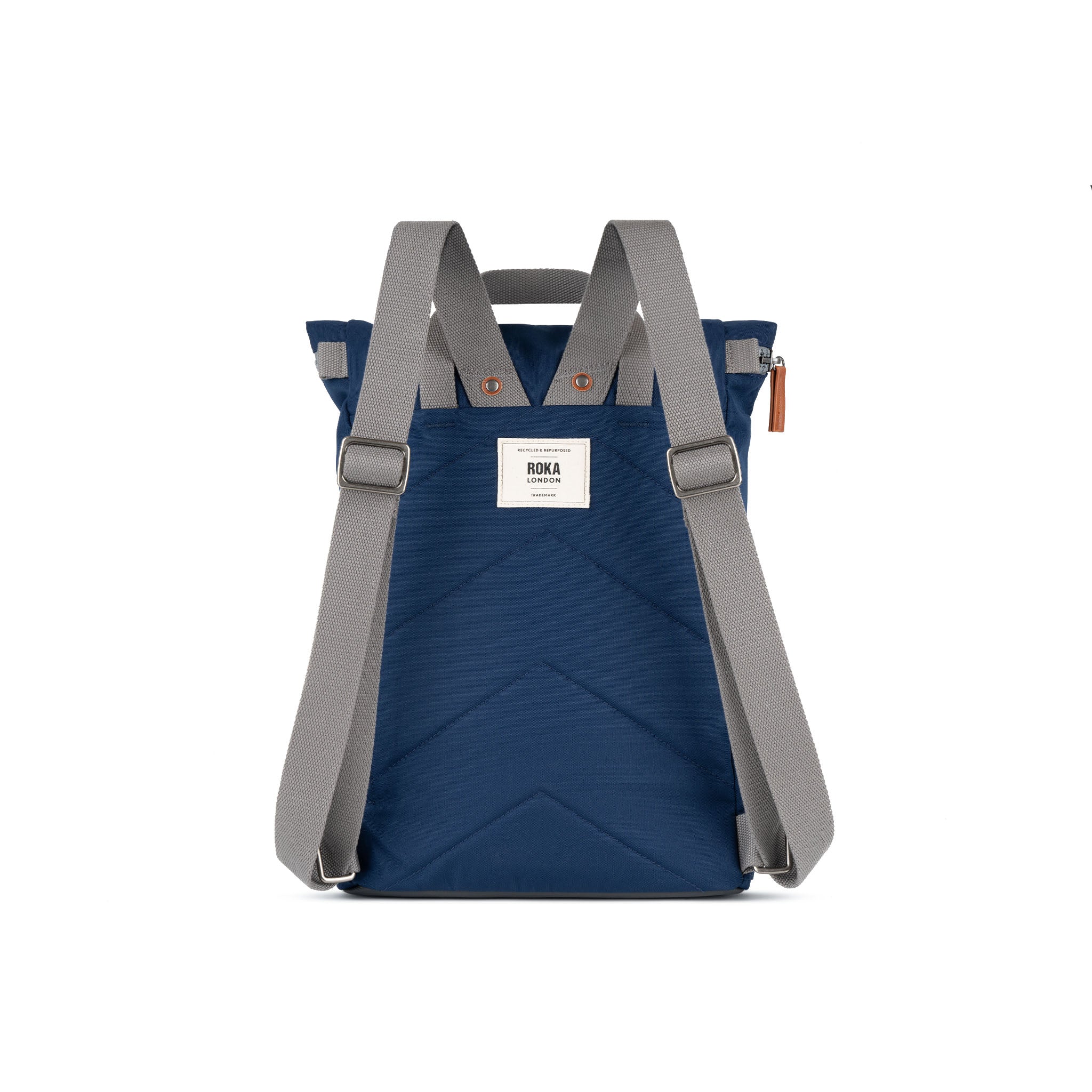 Finchley Backpack Small Recycled Canvas - Crisp Blue