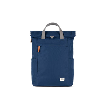 Finchley Backpack Small Recycled Canvas - Crisp Blue