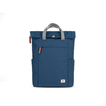 Finchley Backpack Medium Recycled Canvas - Deep Blue