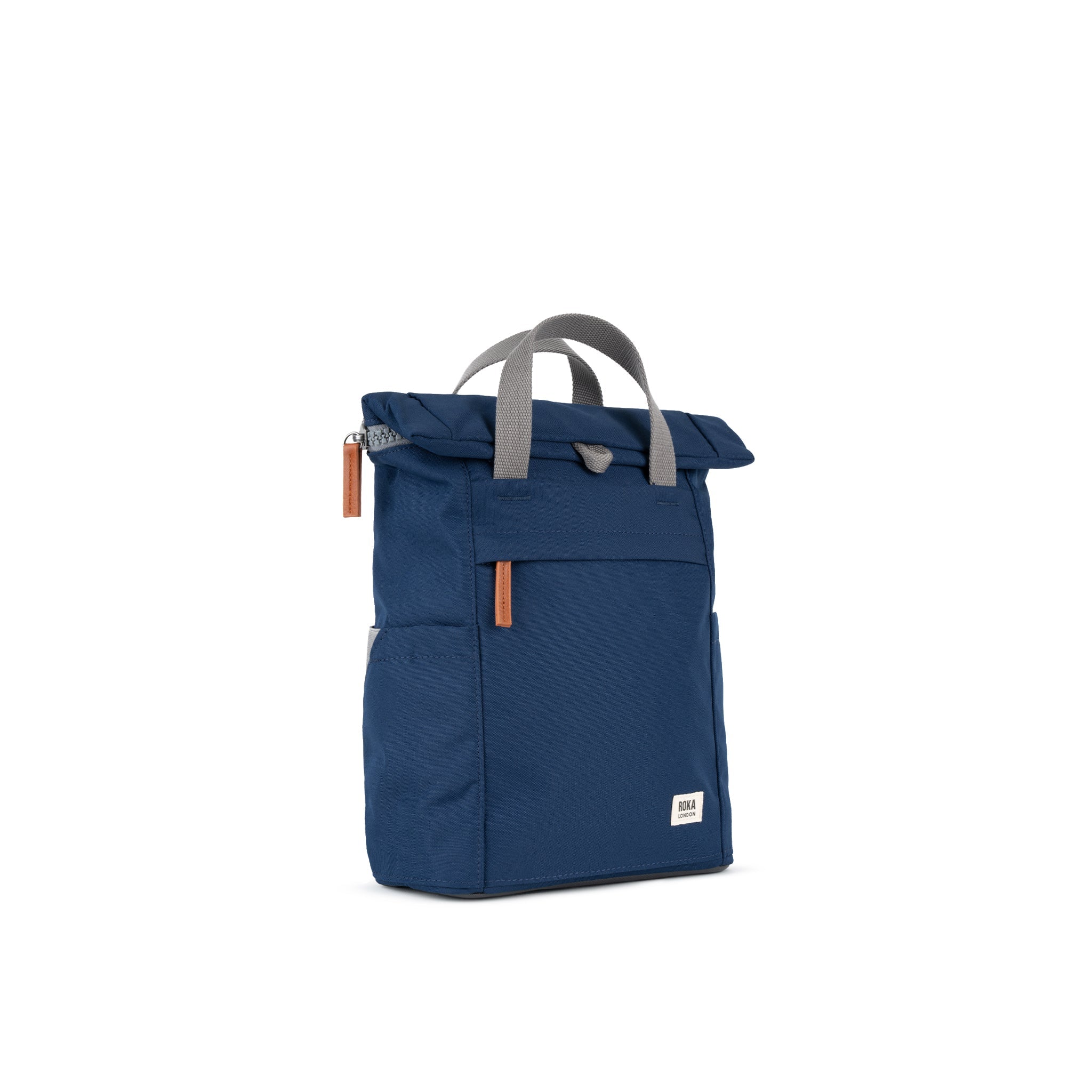 Finchley Backpack Small Recycled Canvas - Crisp Blue