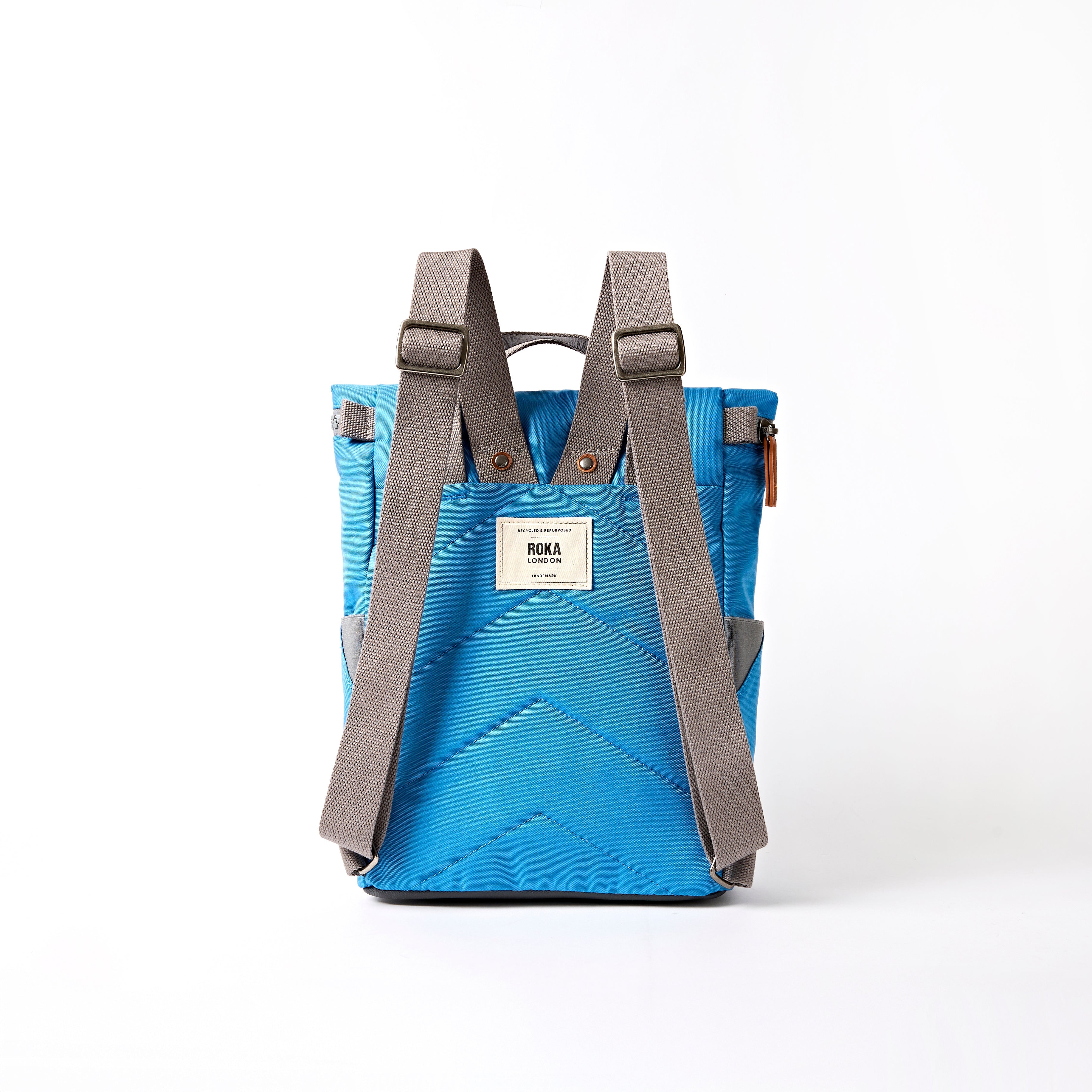 Finchley Backpack Small Recycled Canvas - Malibu Blue