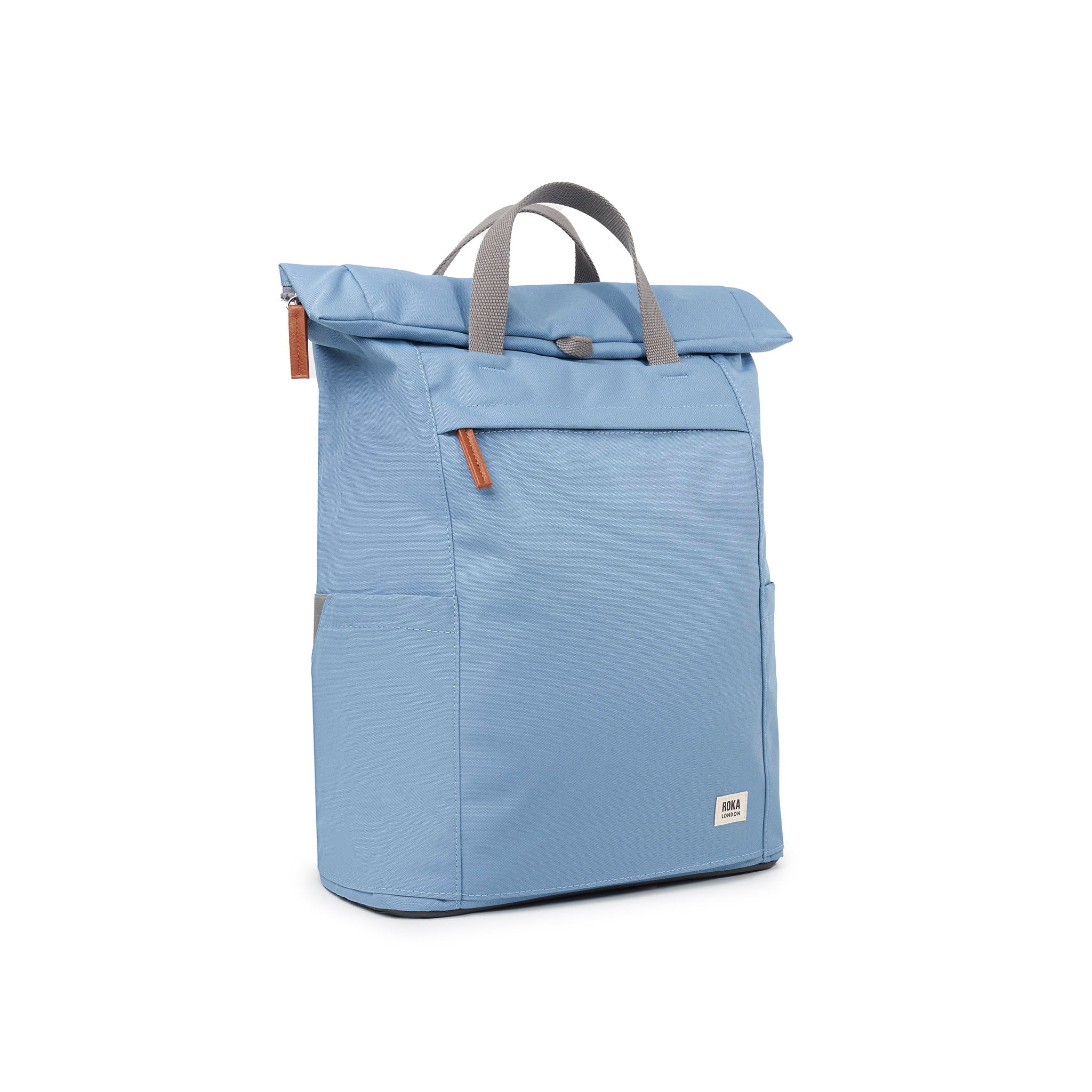 Finchley Backpack Small Recycled Canvas - Retro Blue