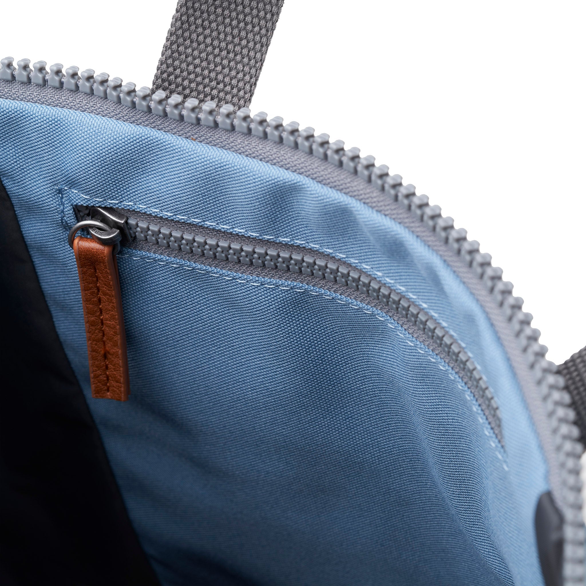 Finchley Backpack Small Recycled Canvas - Retro Blue