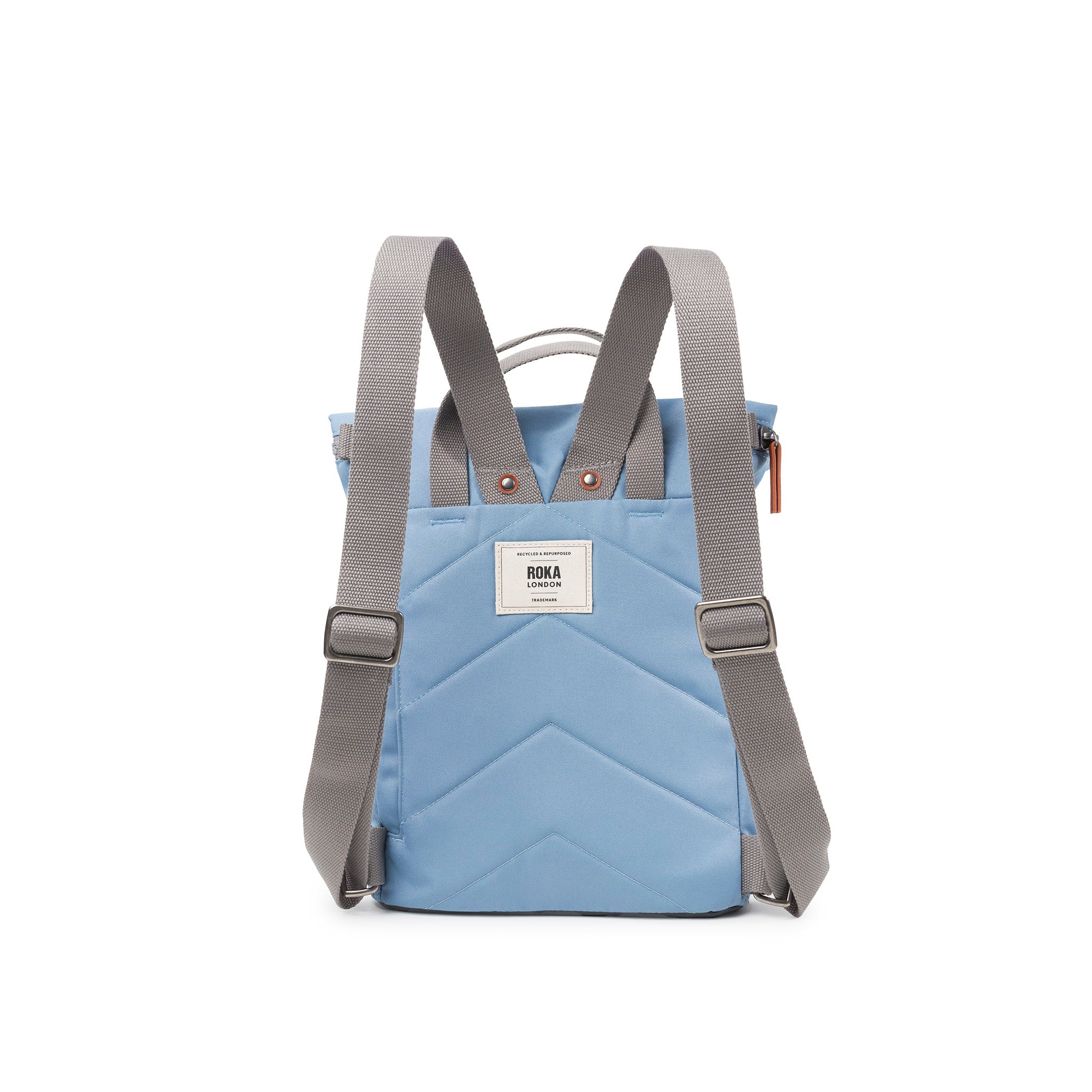Finchley Backpack Small Recycled Canvas - Retro Blue