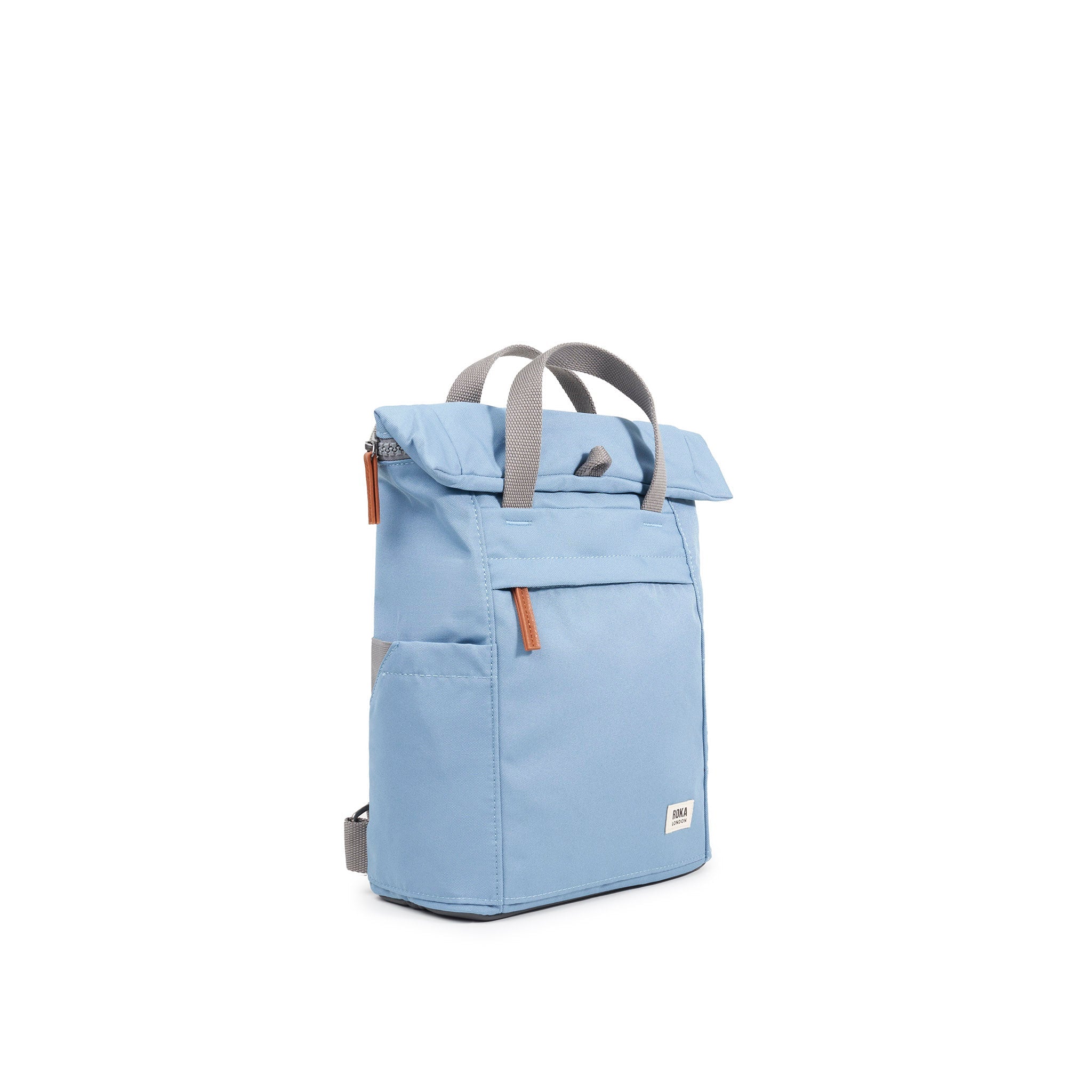 Finchley Backpack Small Recycled Canvas - Retro Blue