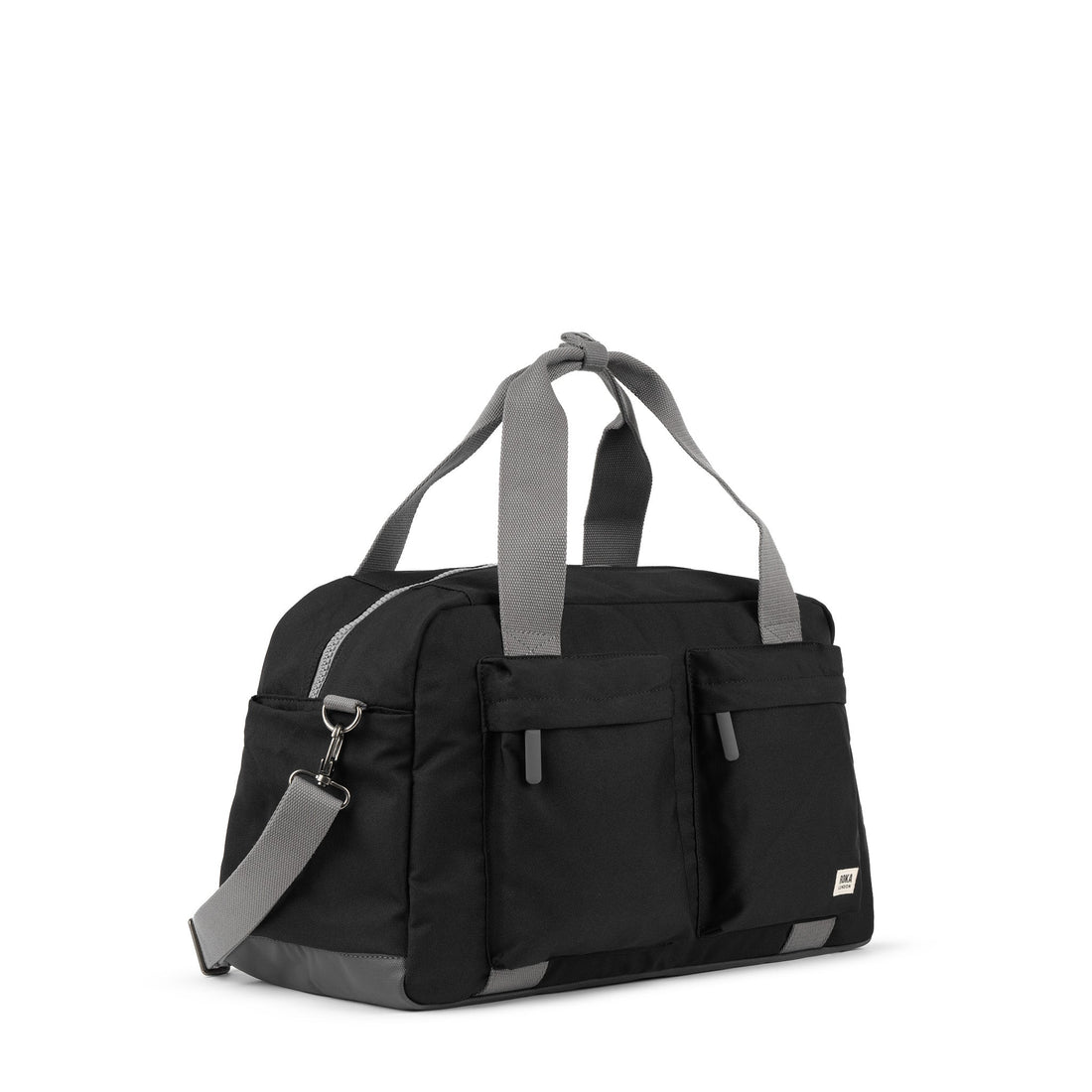 Gatwick Carry-On Duffel Bag Medium Recycled Canvas - Ash