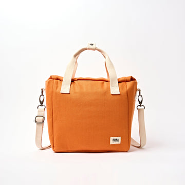 Hampstead Lunch Bag Recycled Canvas - Burnt Orange