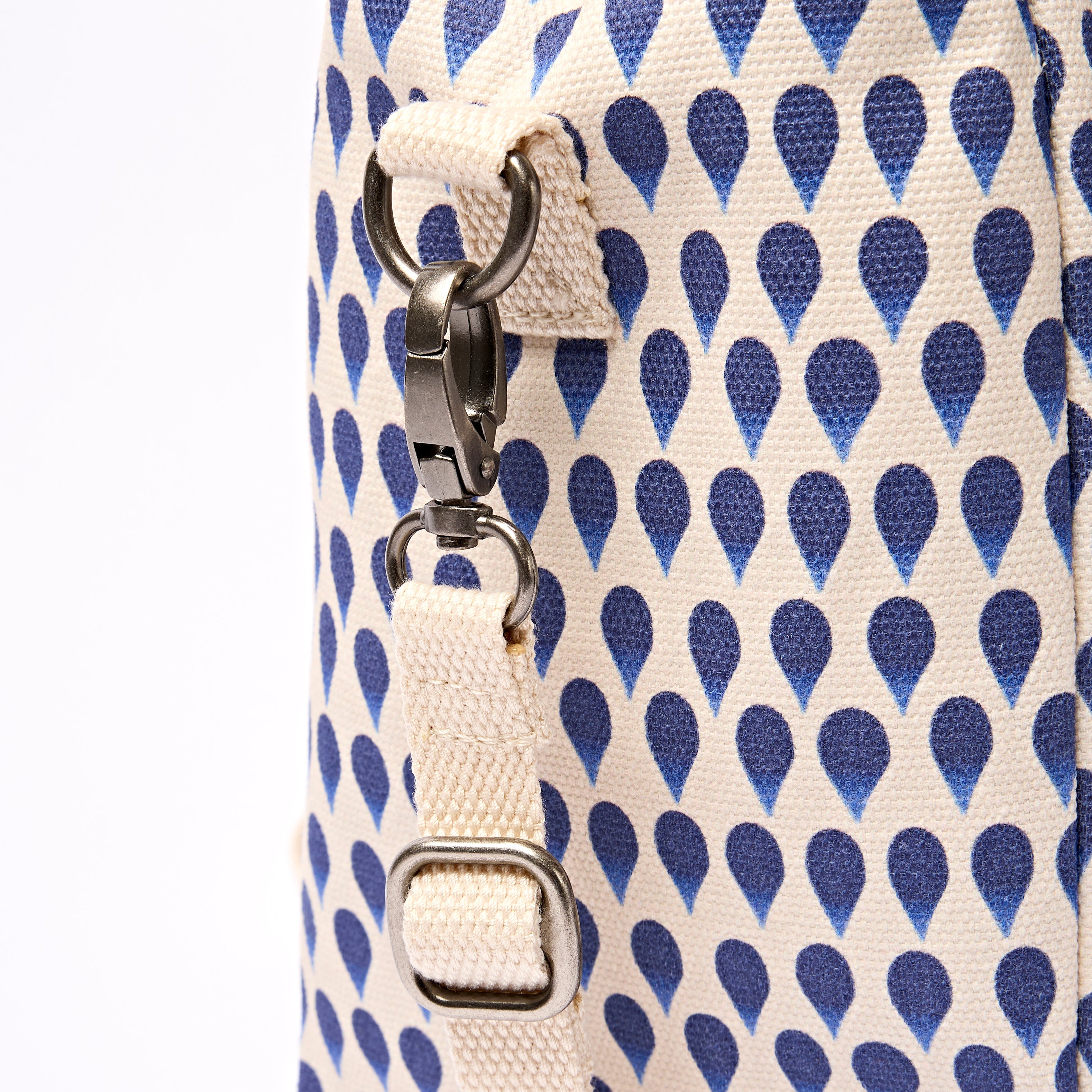 Hampstead Lunch Bag Recycled Canvas - Indigo Drop