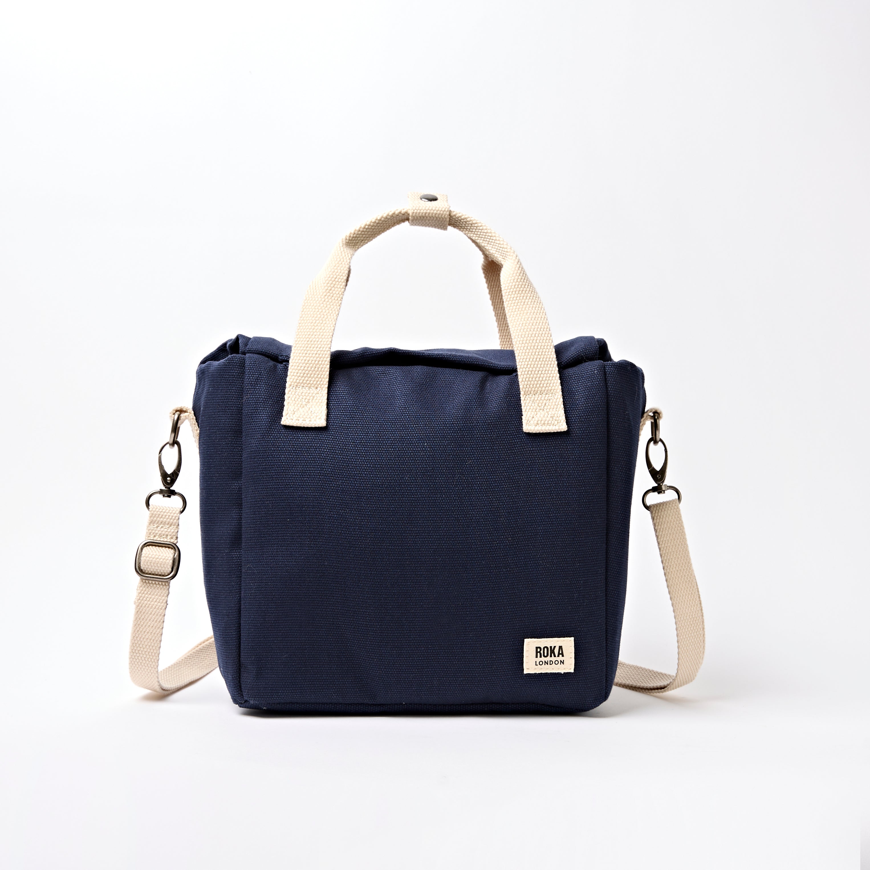 Hampstead Lunch Bag Recycled Canvas - Midnight