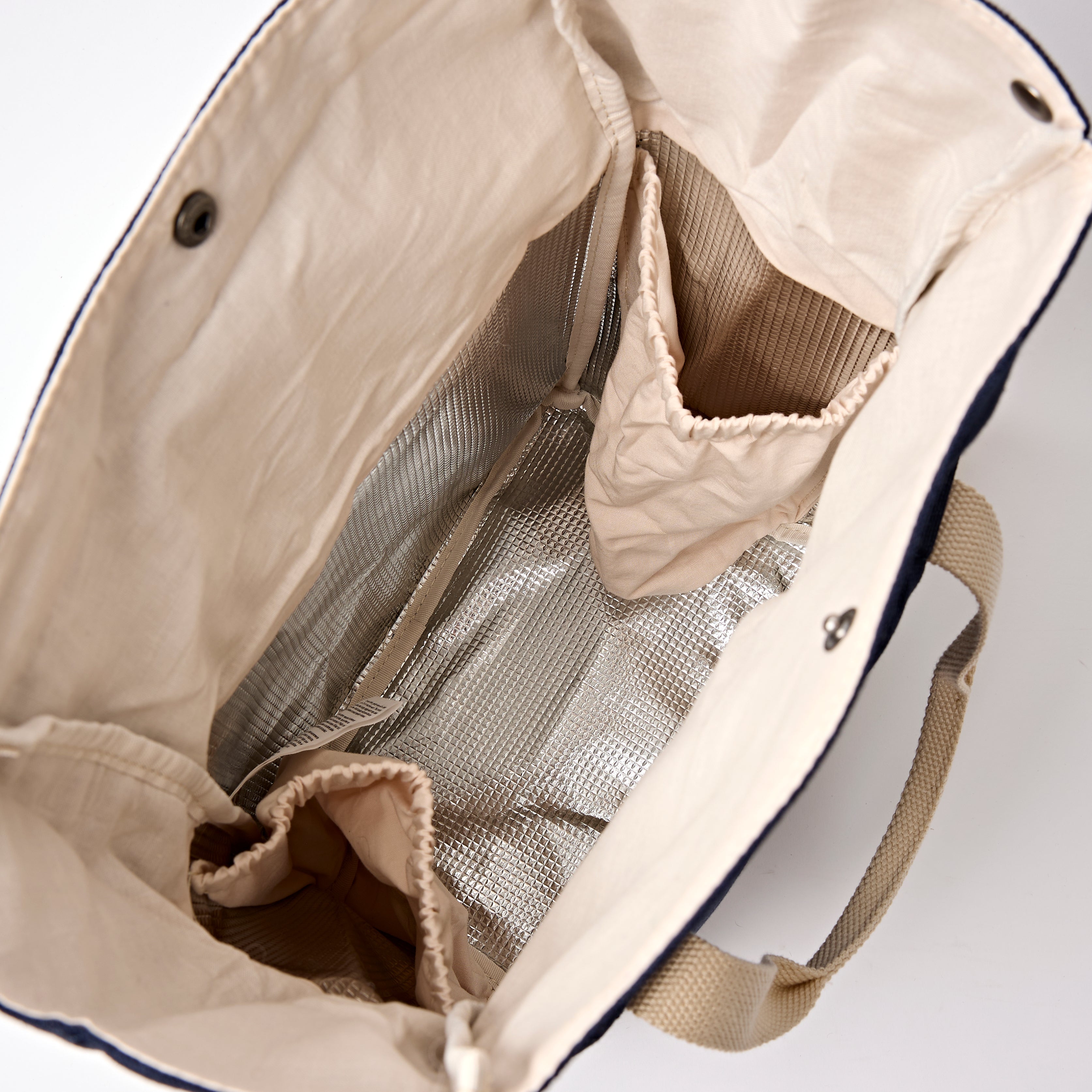 Hampstead Lunch Bag Recycled Canvas - Midnight