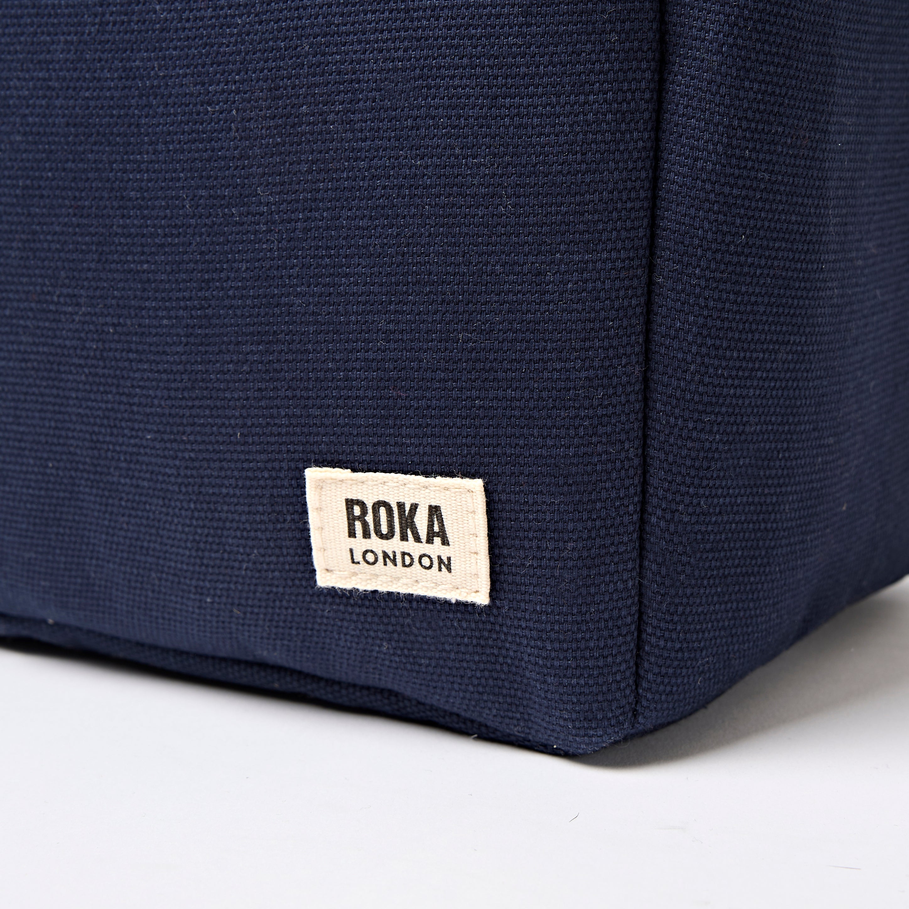 Hampstead Lunch Bag Recycled Canvas - Midnight