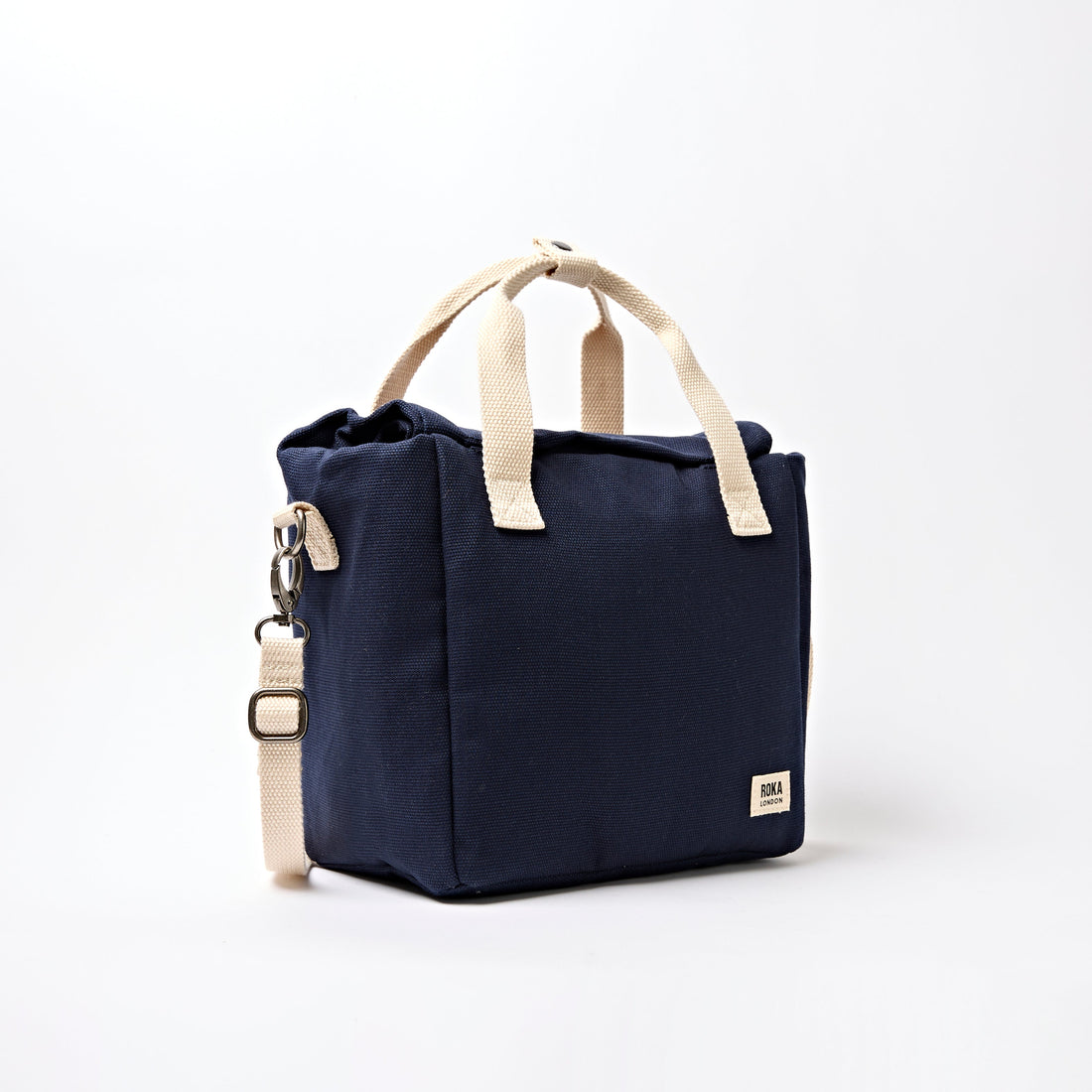 Hampstead Lunch Bag Recycled Canvas - Midnight