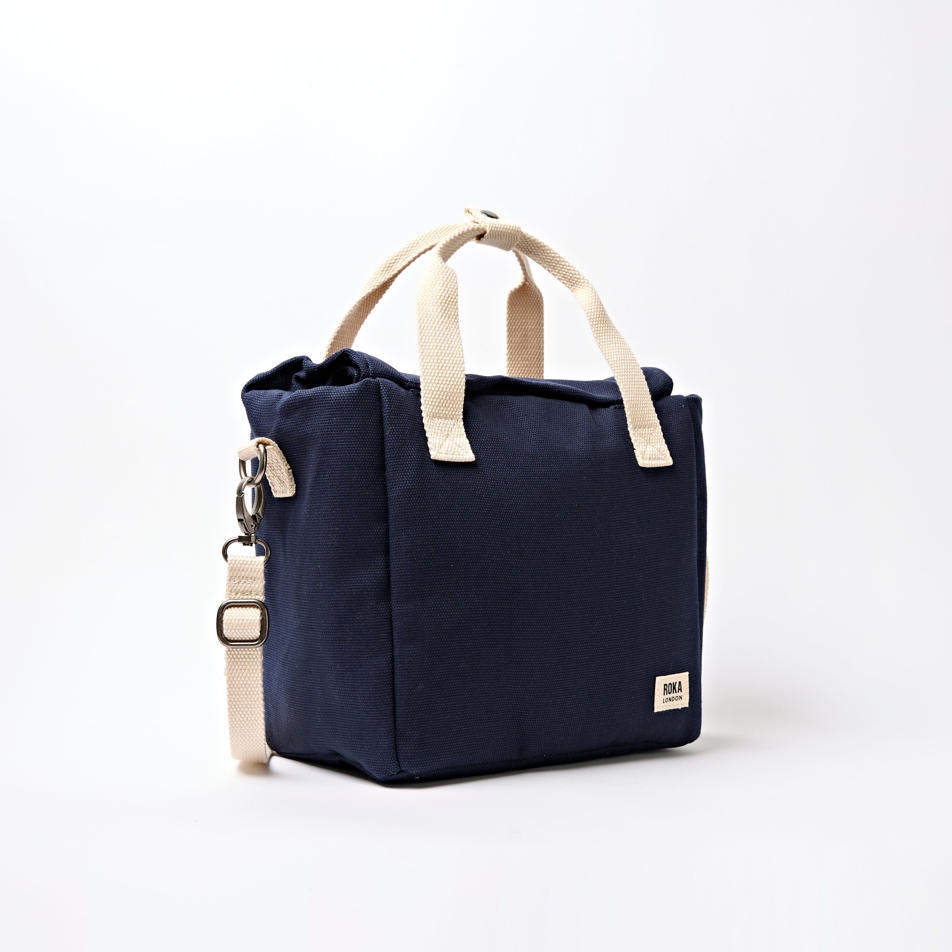 Hampstead Lunch Bag Recycled Canvas - Midnight
