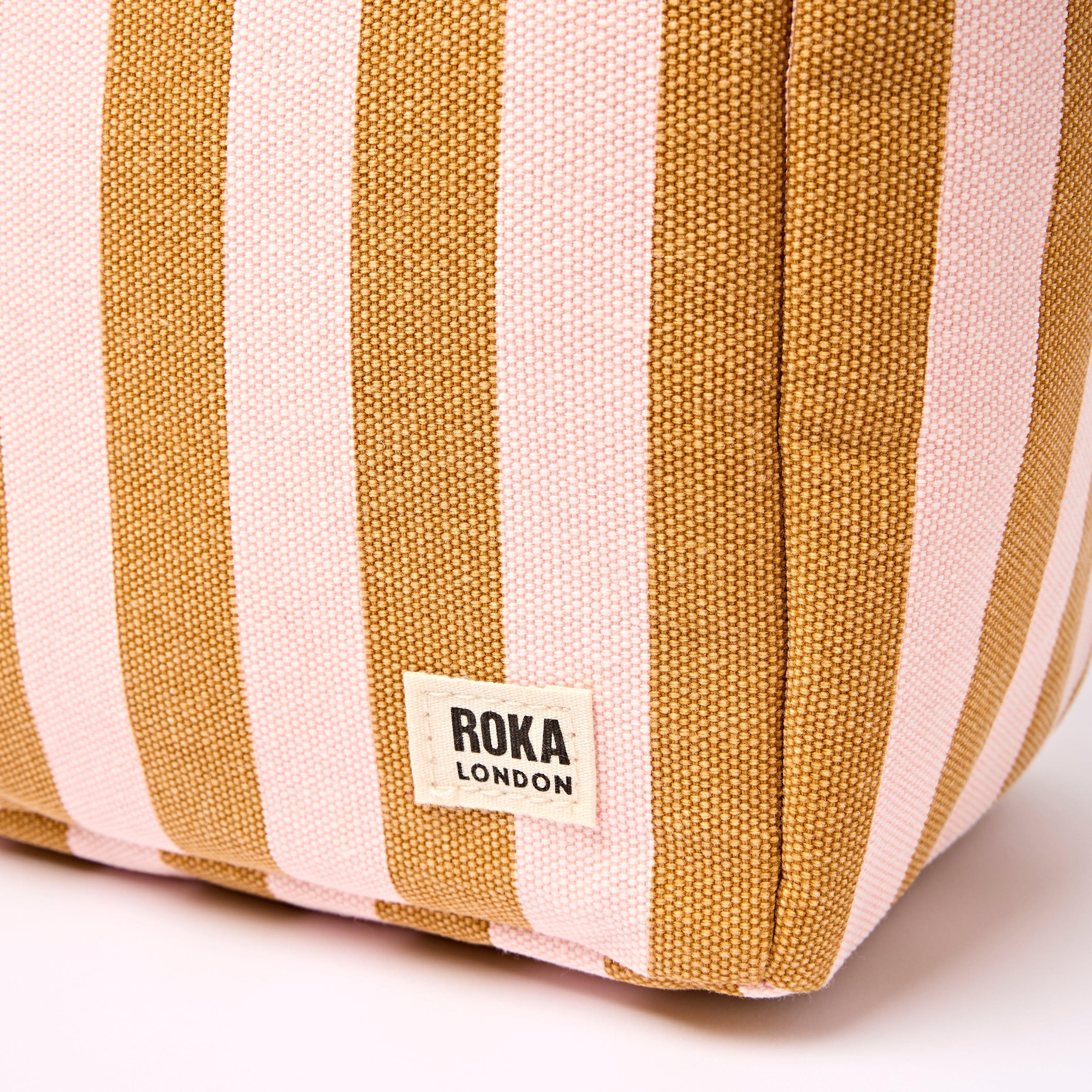Hampstead Lunch Bag Recycled Canvas - Rose Gold