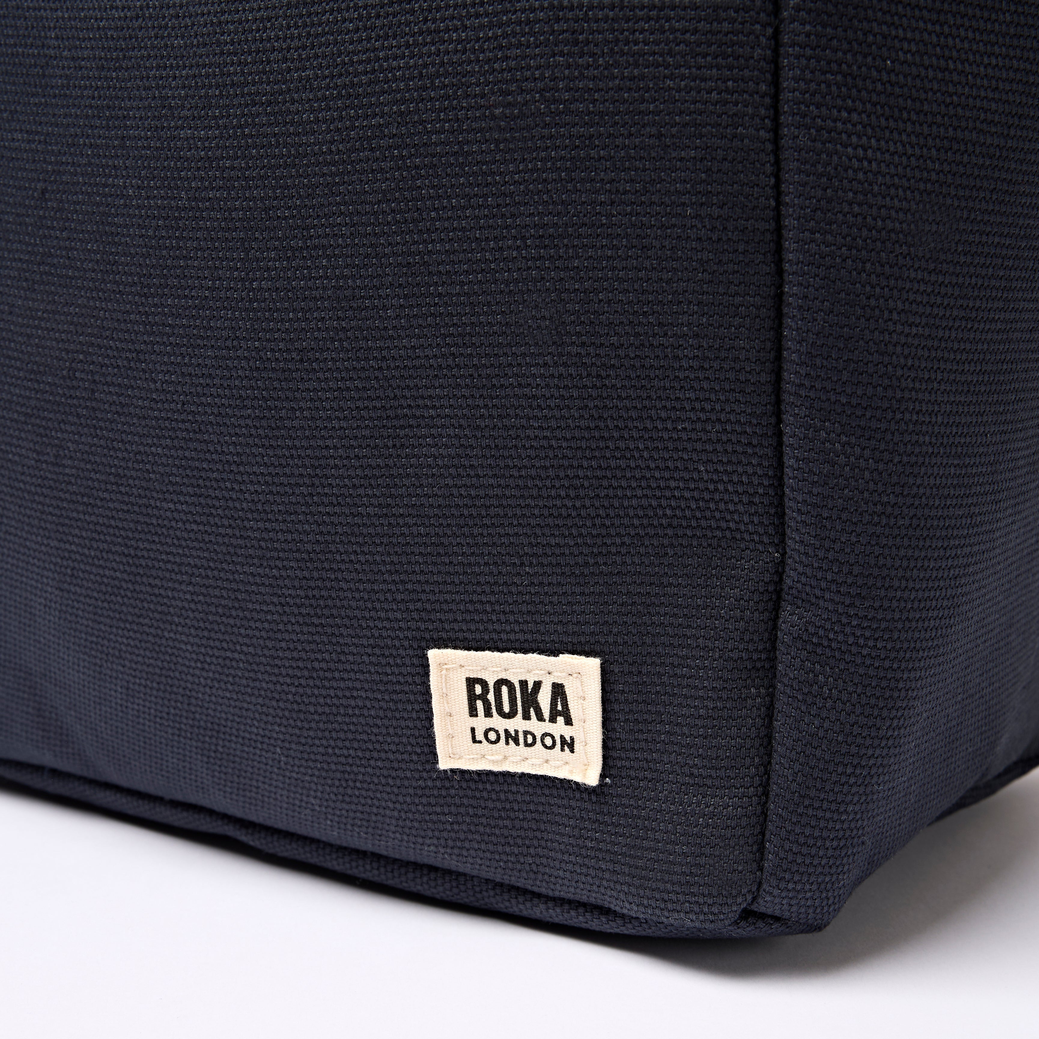 Hampstead Lunch Bag Recycled Canvas - Smoke