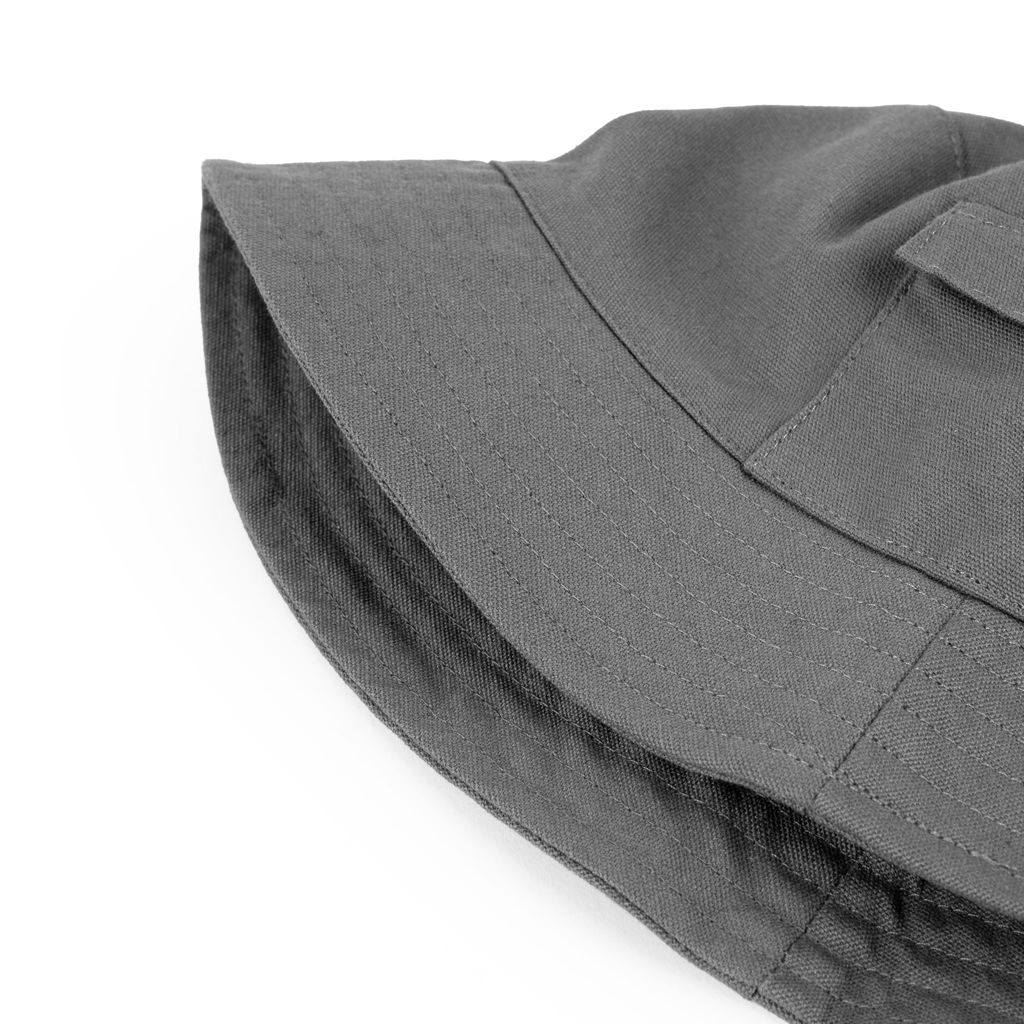 Hatfield Bucket Hat Recycled Canvas - Graphite