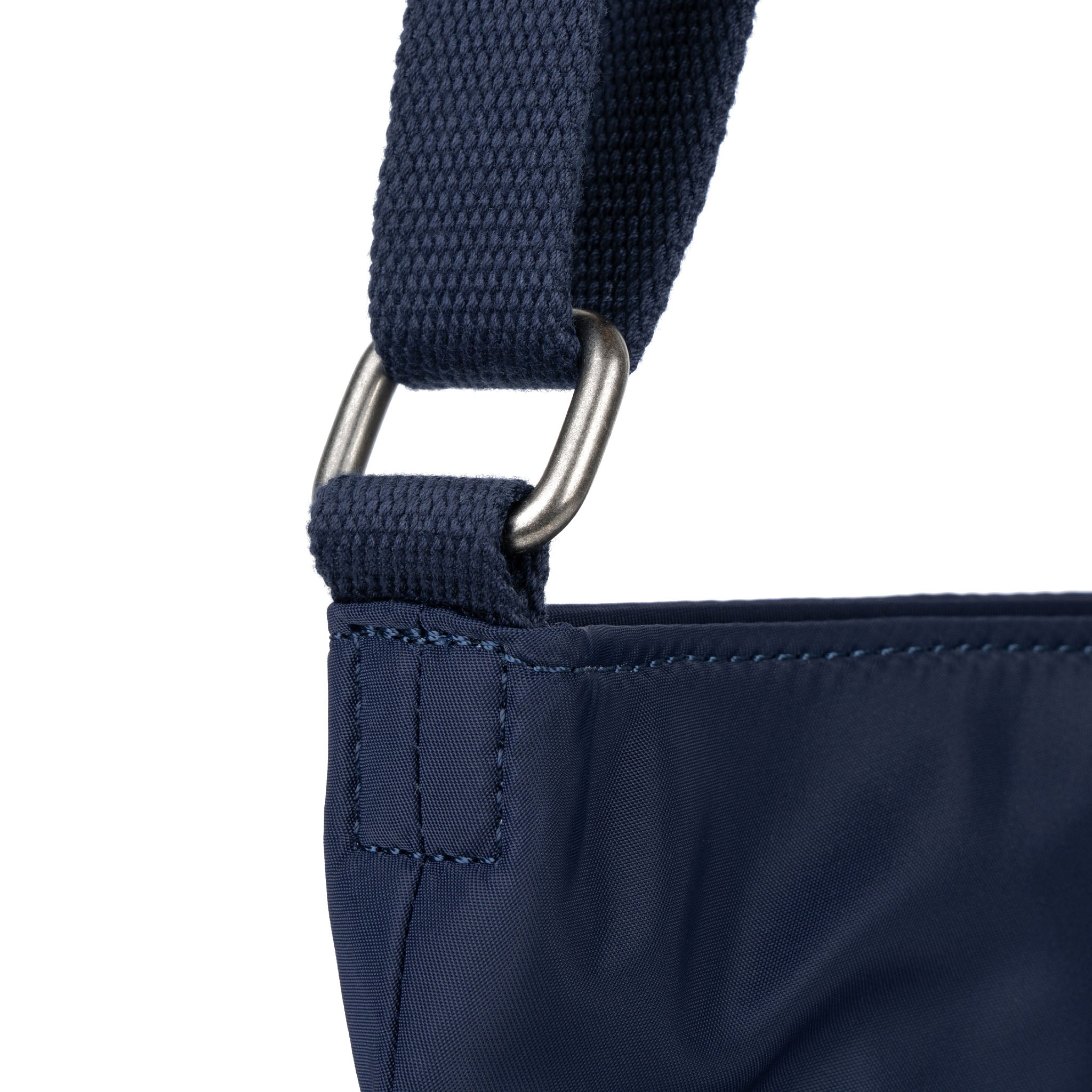Kennington Crossbody Bag Medium Recycled Nylon - Indigo Tonal