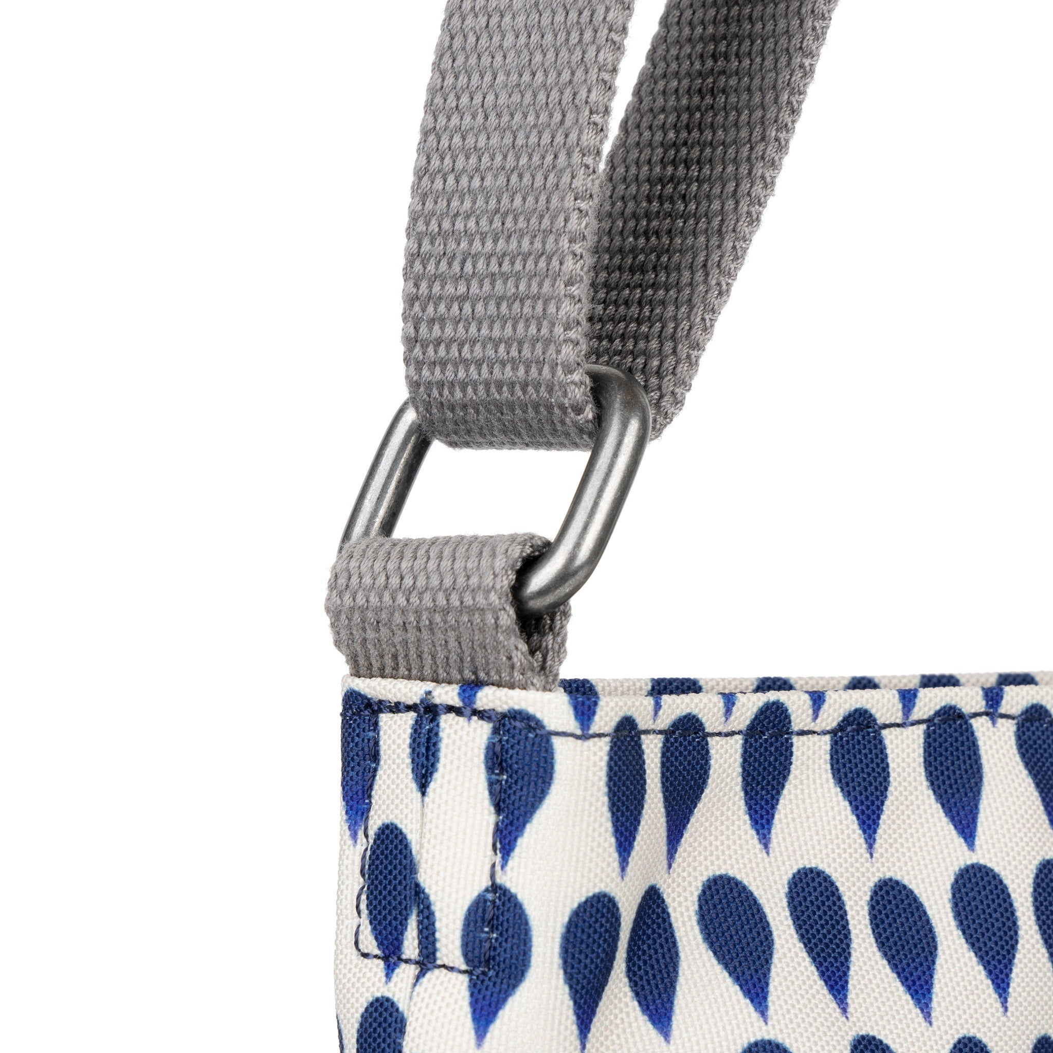 Kennington Crossbody Bag Medium Recycled Canvas - Indigo Drop