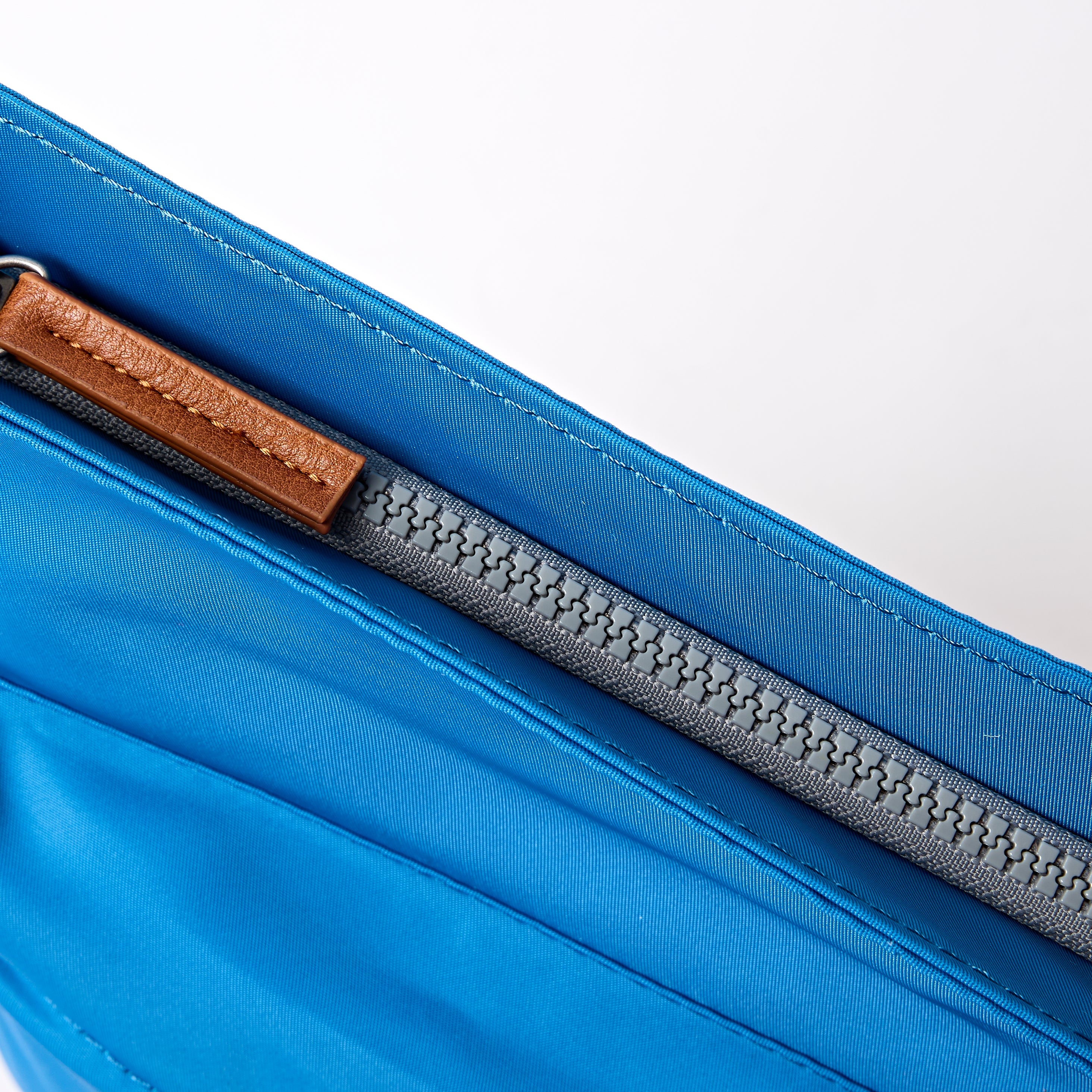 Kennington Crossbody Bag Medium Recycled Nylon - Malibu Blue