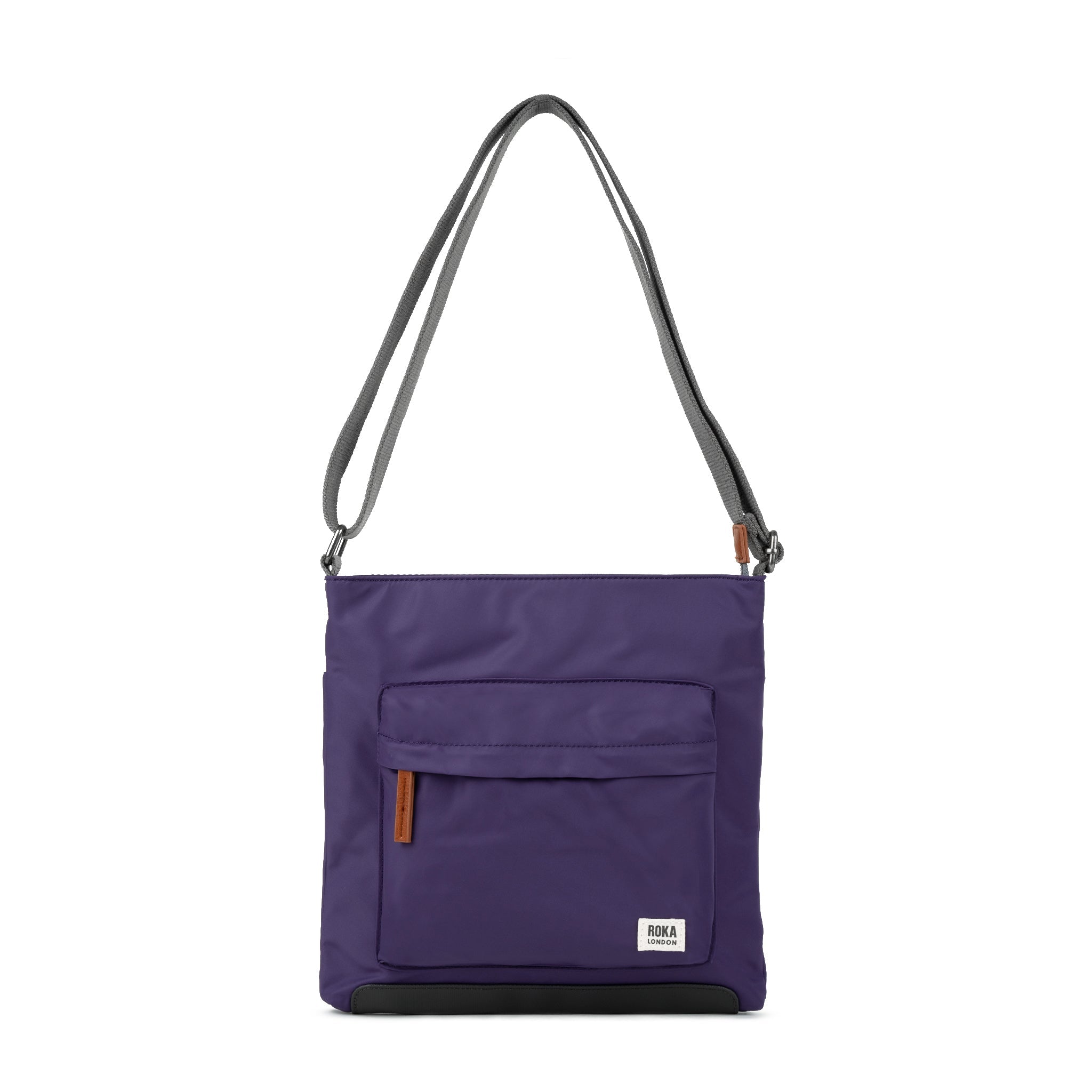 Kennington Crossbody Bag Medium Recycled Nylon - Mulberry