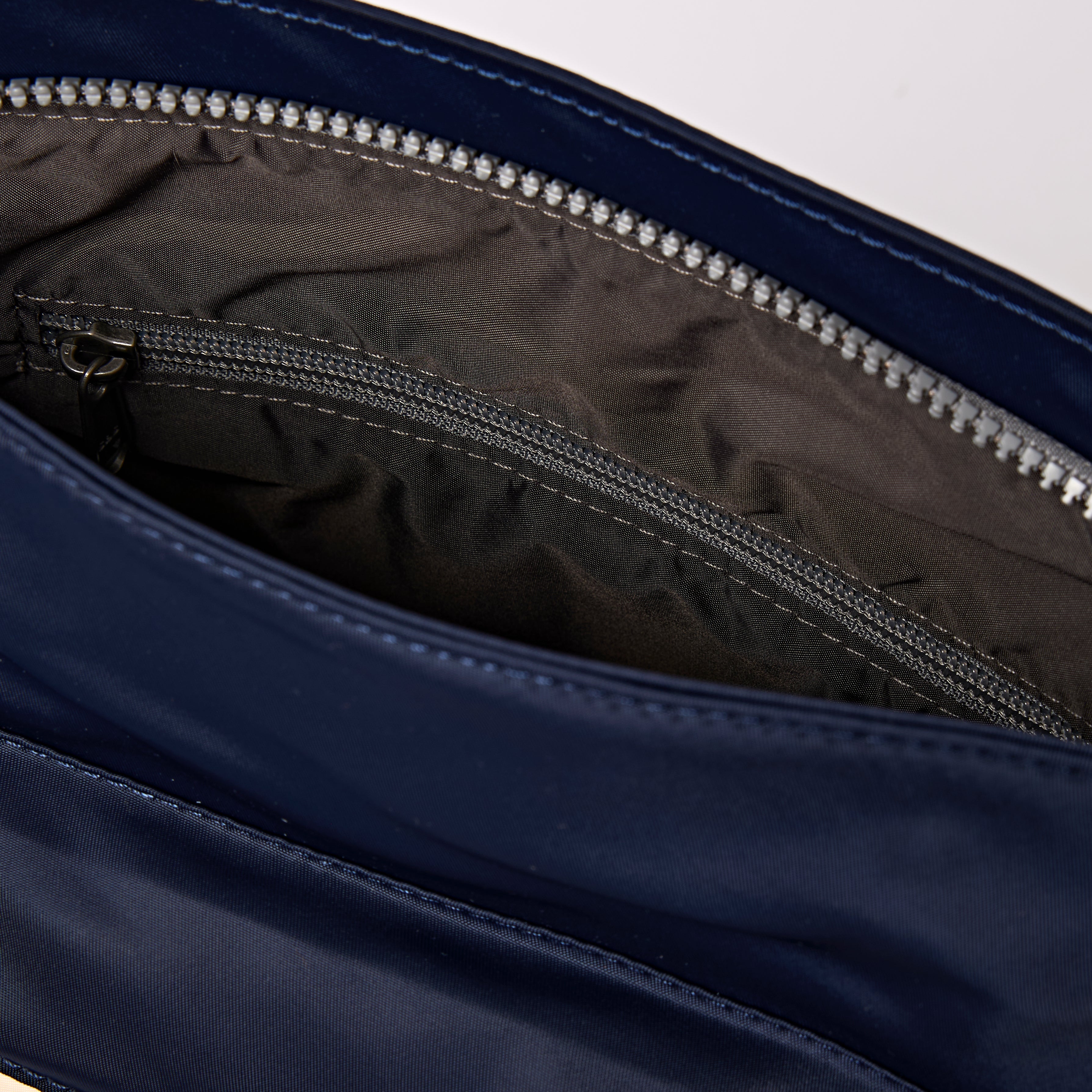Kennington Crossbody Bag Medium Recycled Nylon - Midnight Stripe