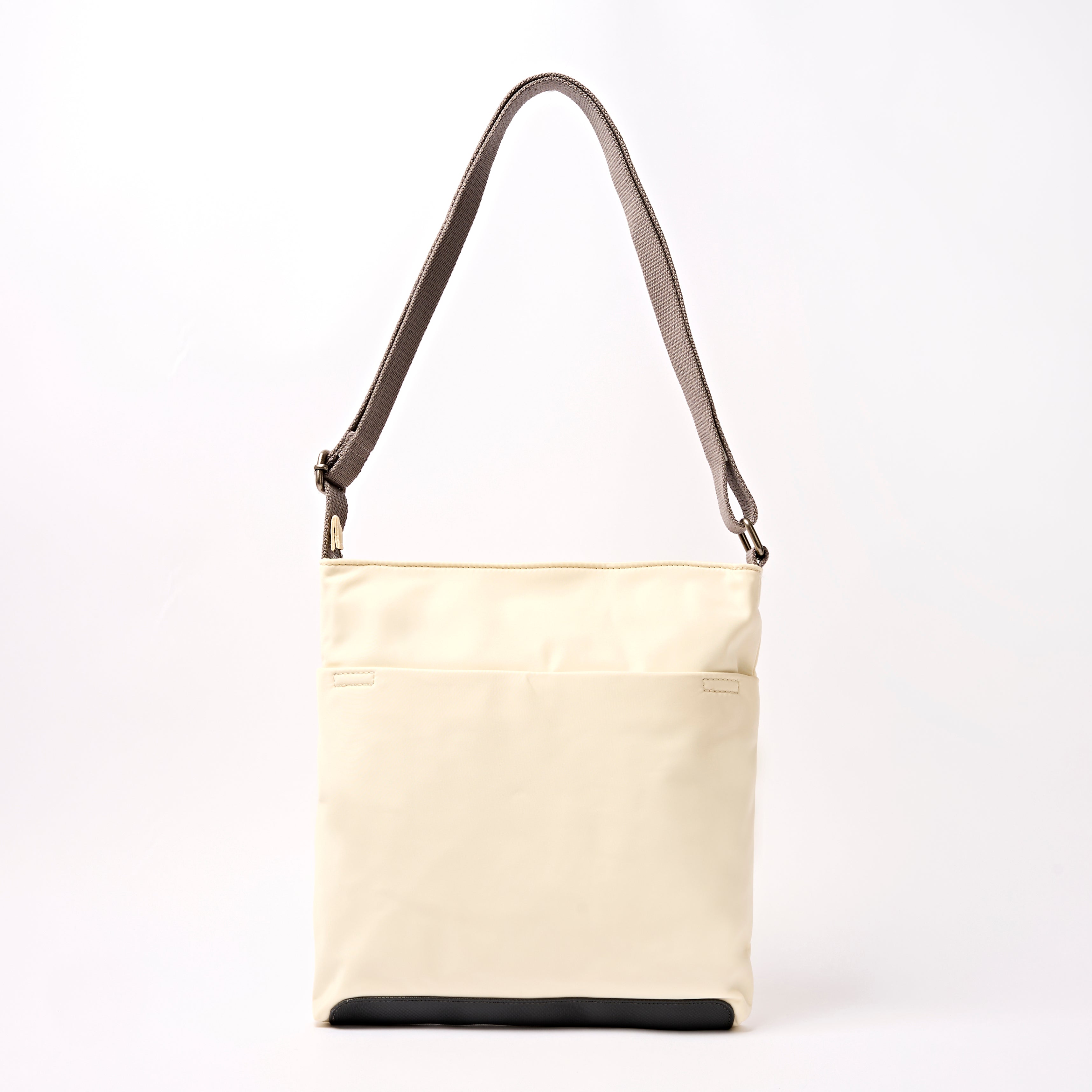 Kennington Crossbody Bag Medium Recycled Nylon - Wax Paper Stripe