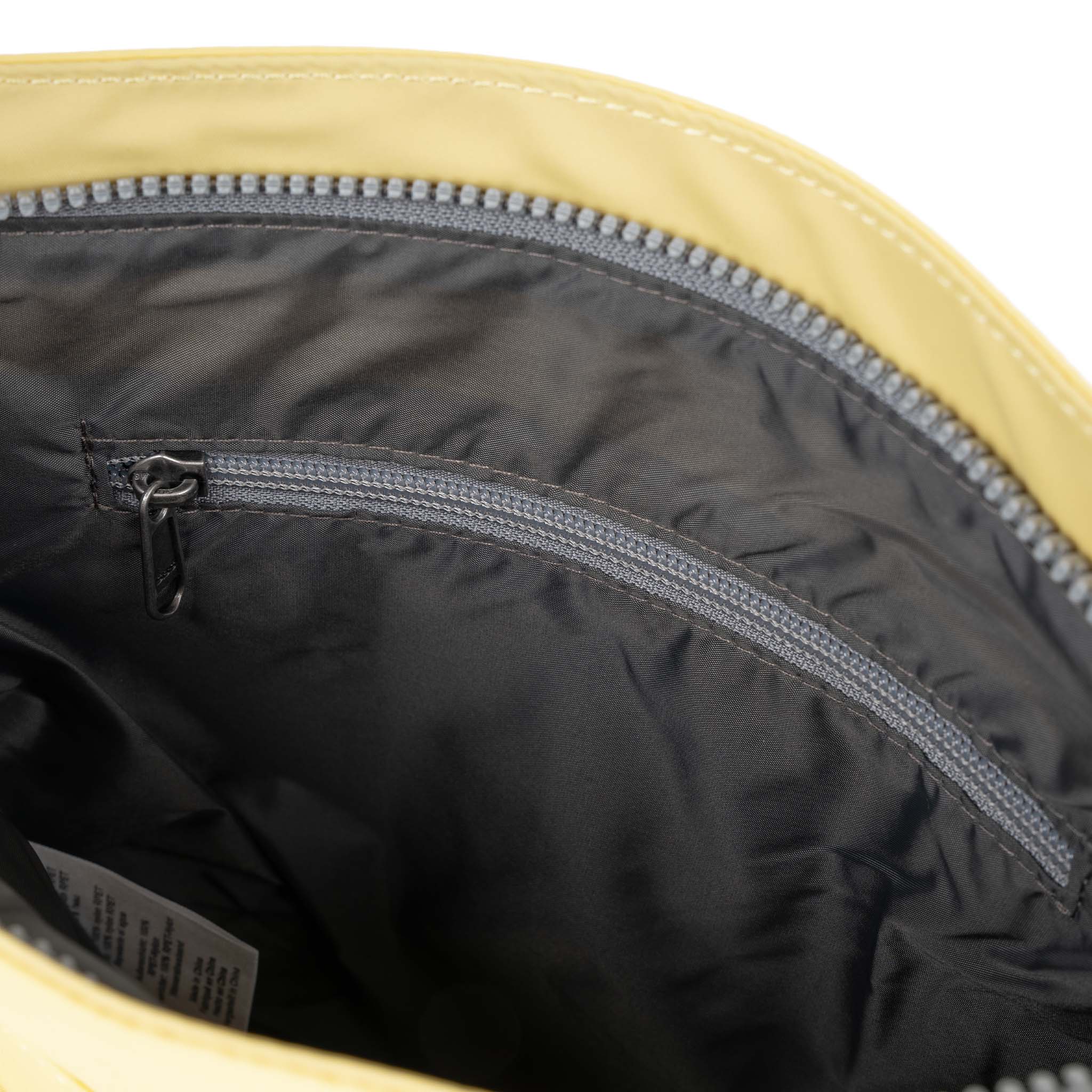 Kennington Crossbody Bag Medium Recycled Nylon - Citron