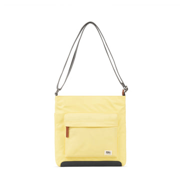 Kennington Crossbody Bag Medium Recycled Nylon - Citron