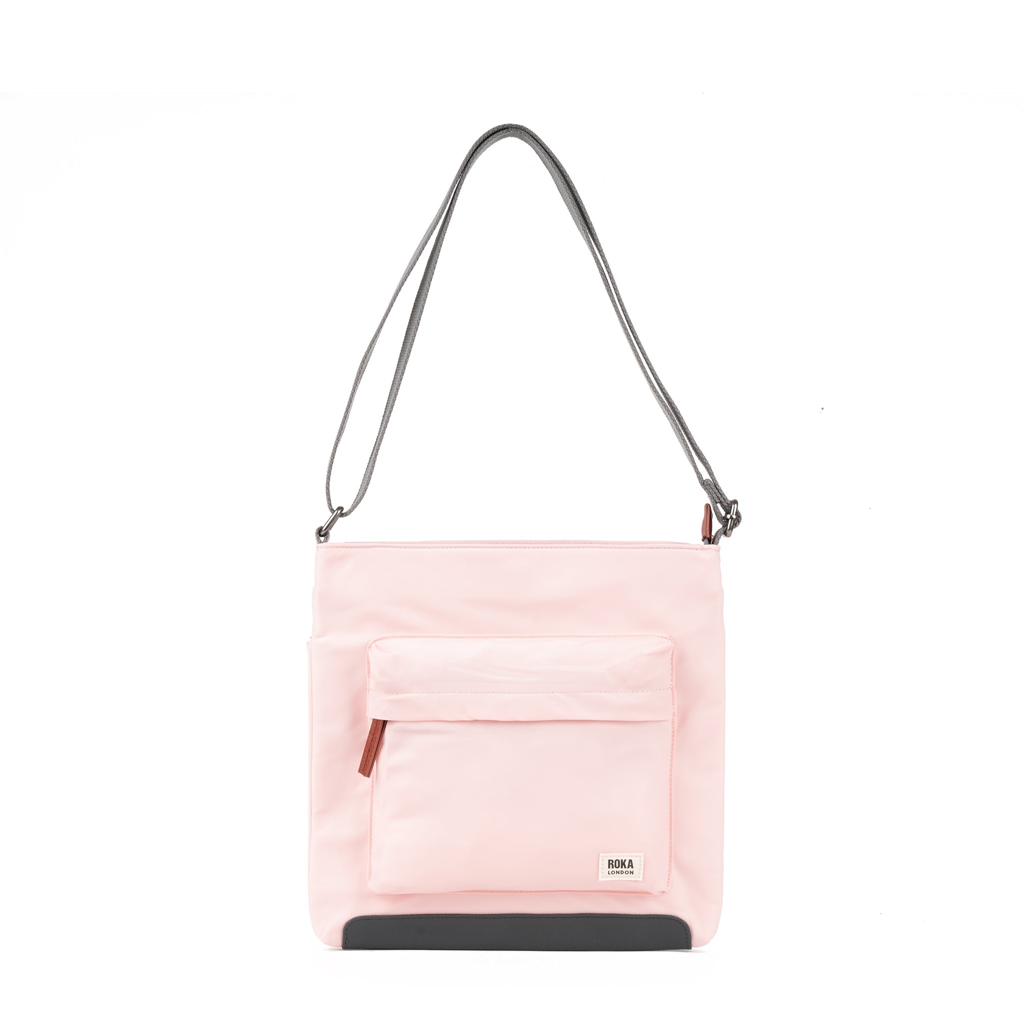 Kennington Crossbody Bag Medium Recycled Nylon - English Rose