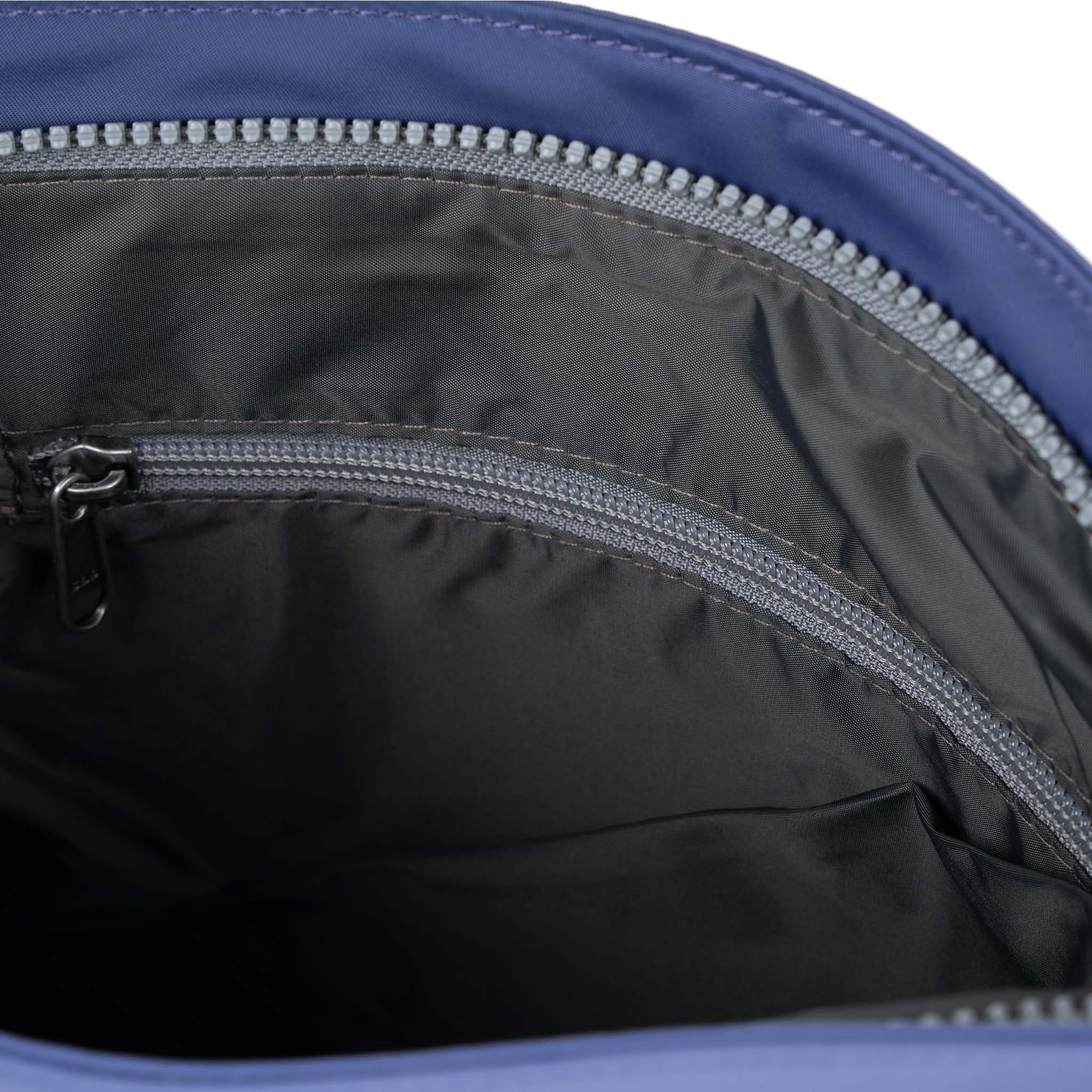 Kennington Crossbody Bag Medium Recycled Nylon - Indigo