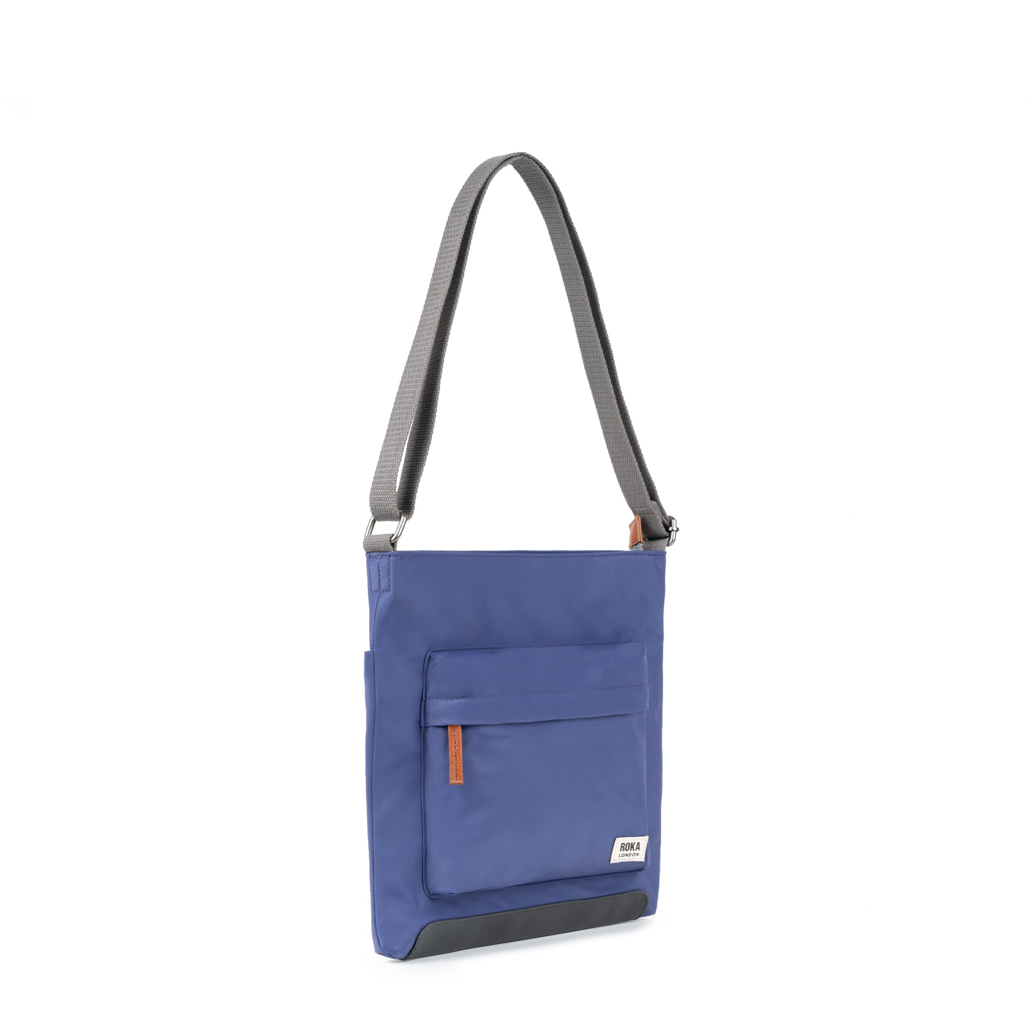 Kennington Crossbody Bag Medium Recycled Nylon - Indigo
