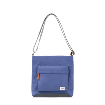 Kennington Crossbody Bag Medium Recycled Nylon - Indigo