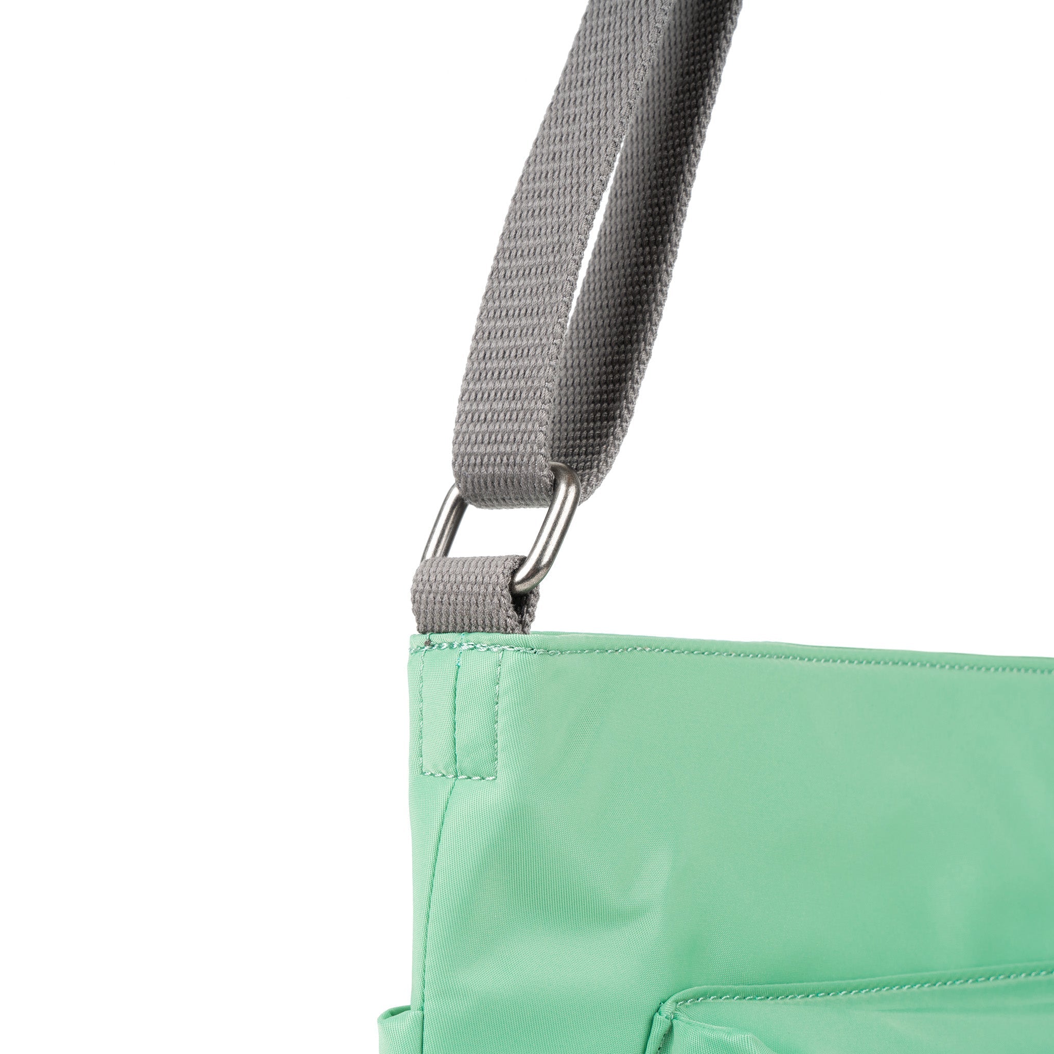 Kennington Crossbody Bag Medium Recycled Nylon - Matcha
