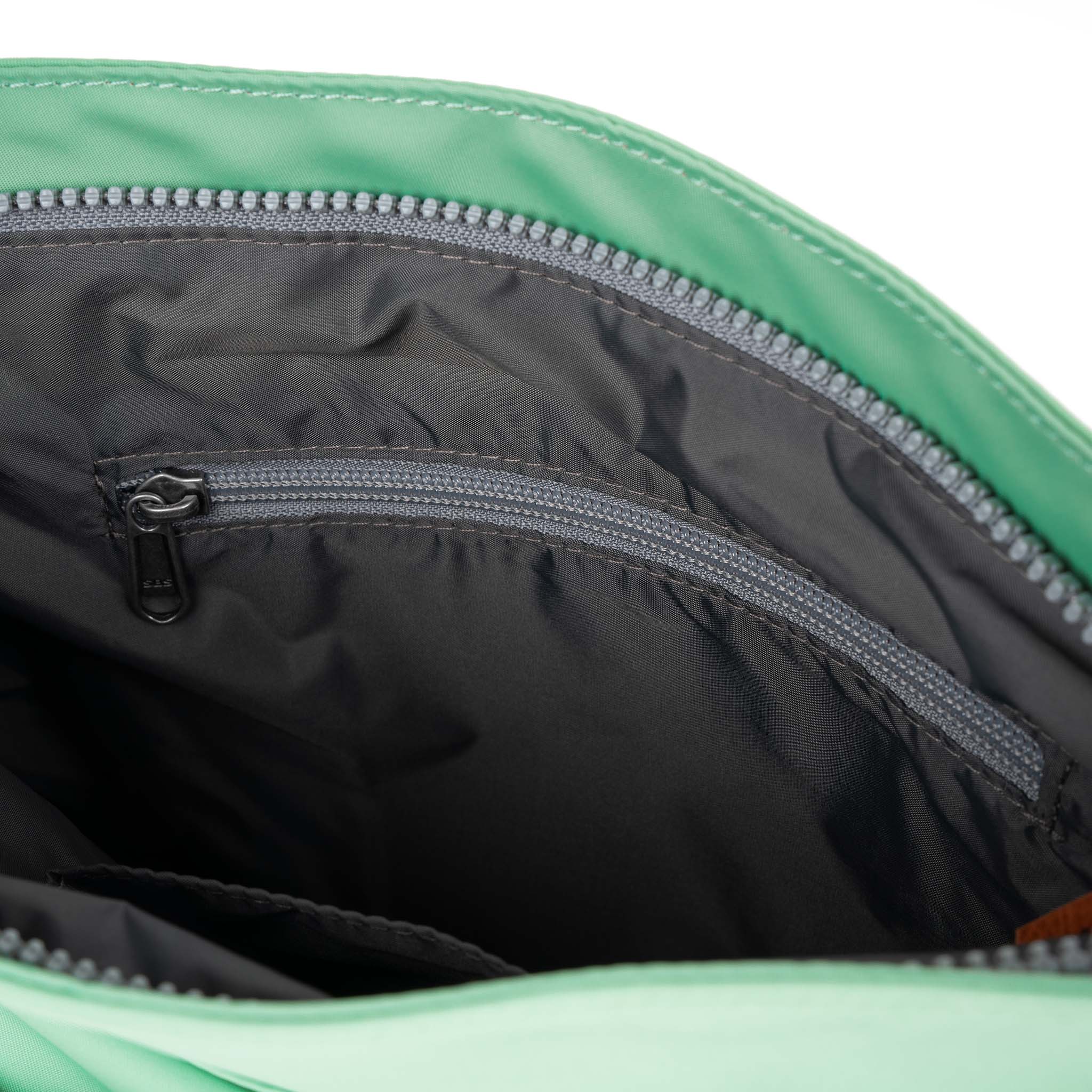 Kennington Crossbody Bag Medium Recycled Nylon - Matcha
