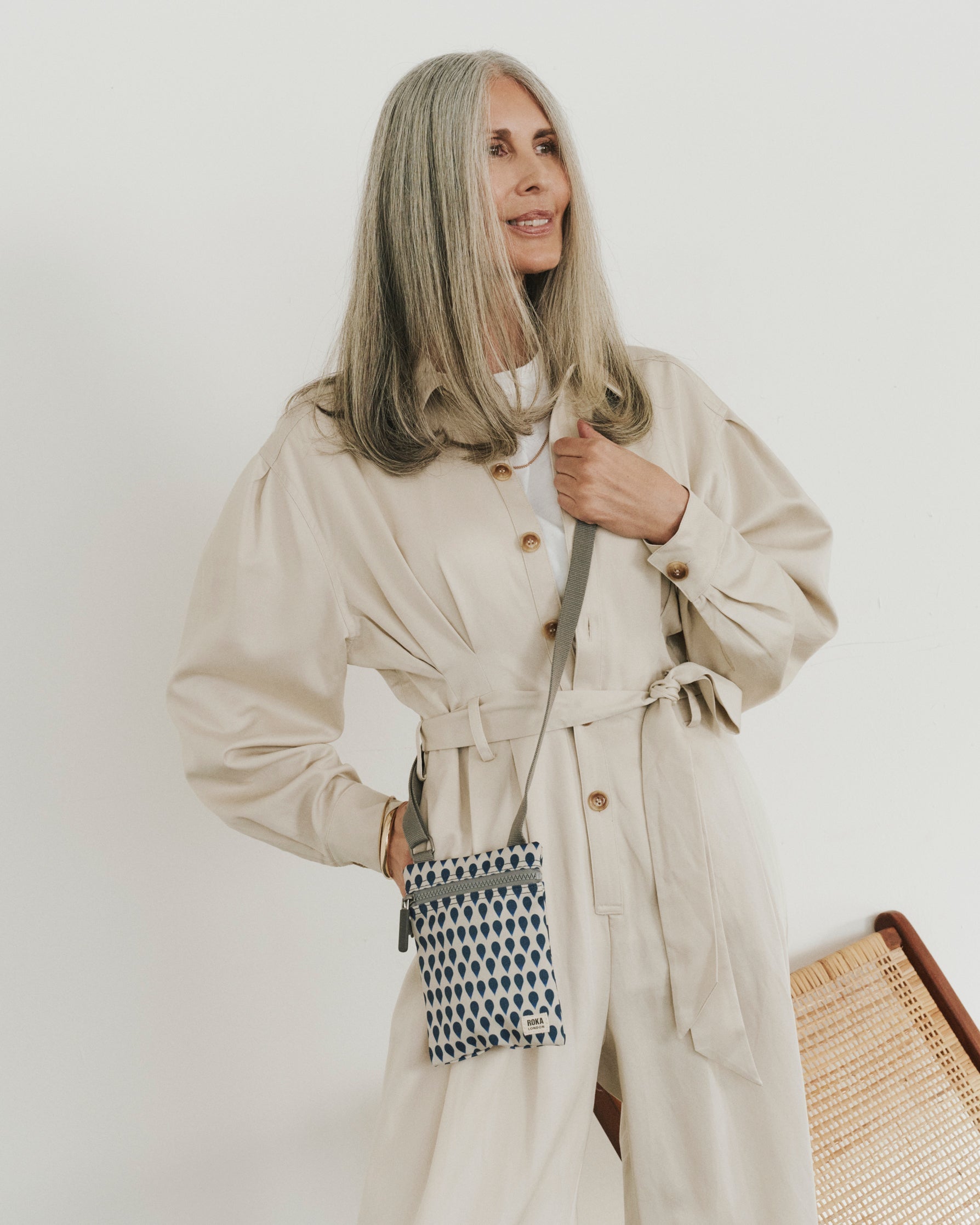 Chelsea Pocket Sling Bag Extra Small Recycled Canvas