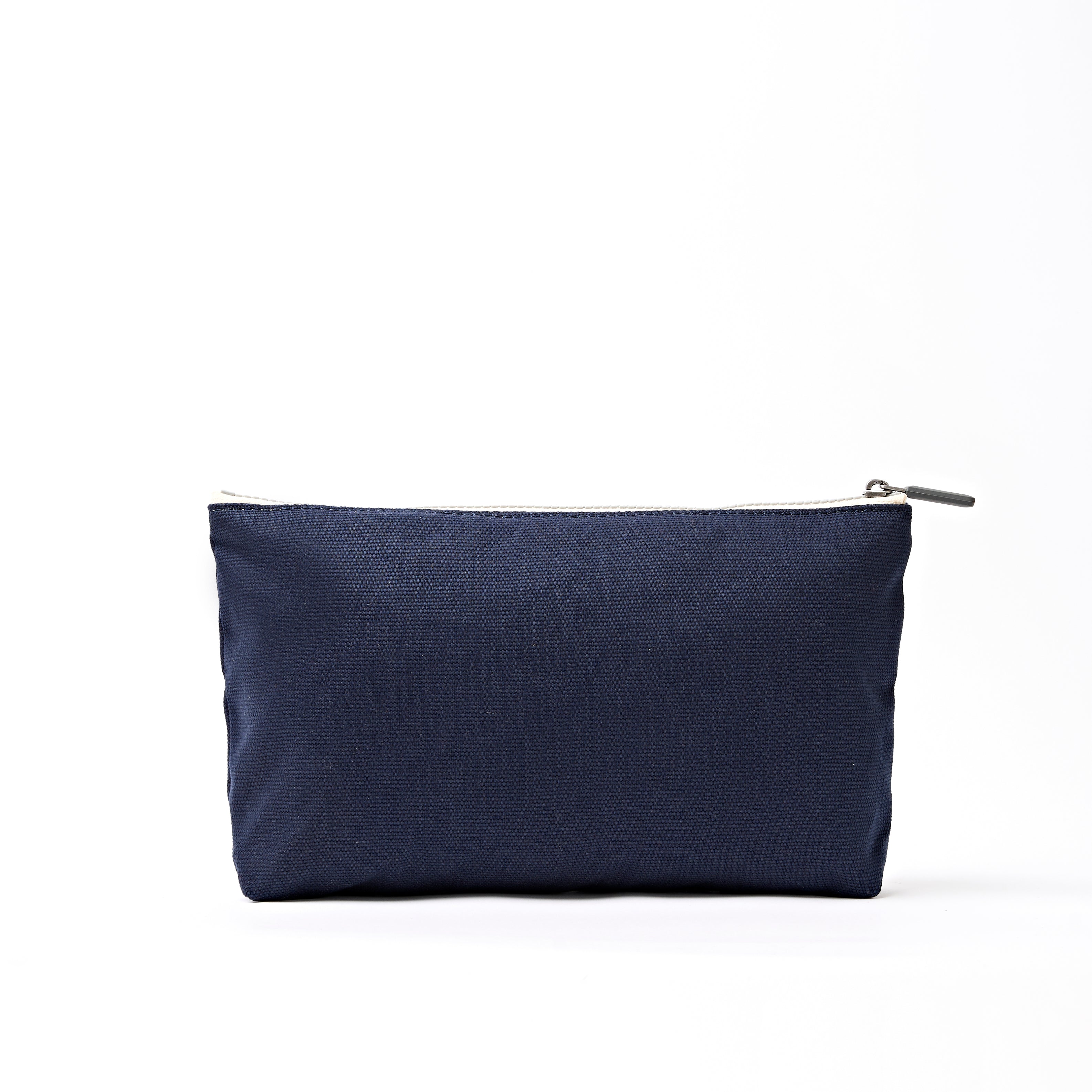 Maida Vale Pouch Medium Recycled Canvas - Midnight