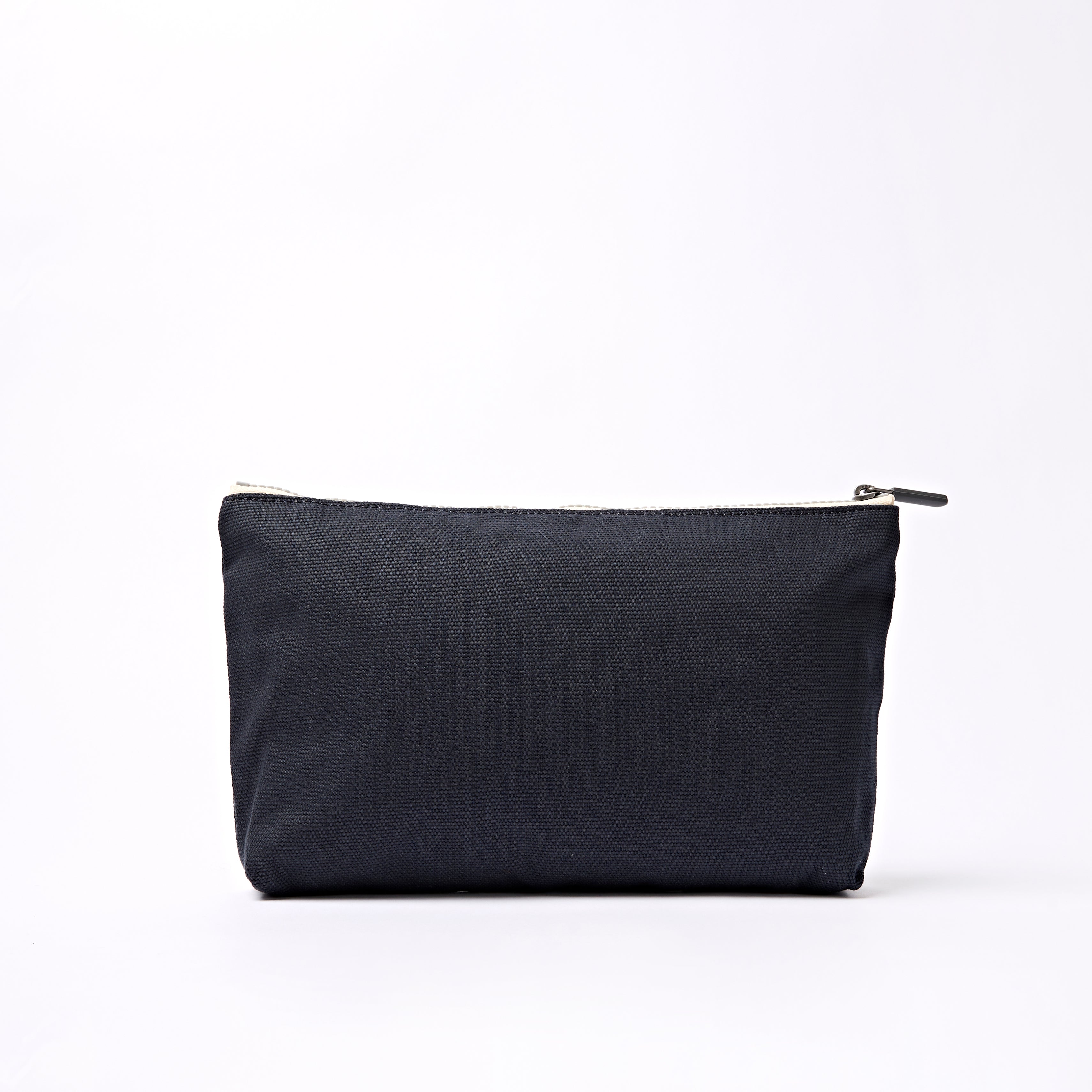 Maida Vale Pouch Medium Recycled Canvas - Smoke