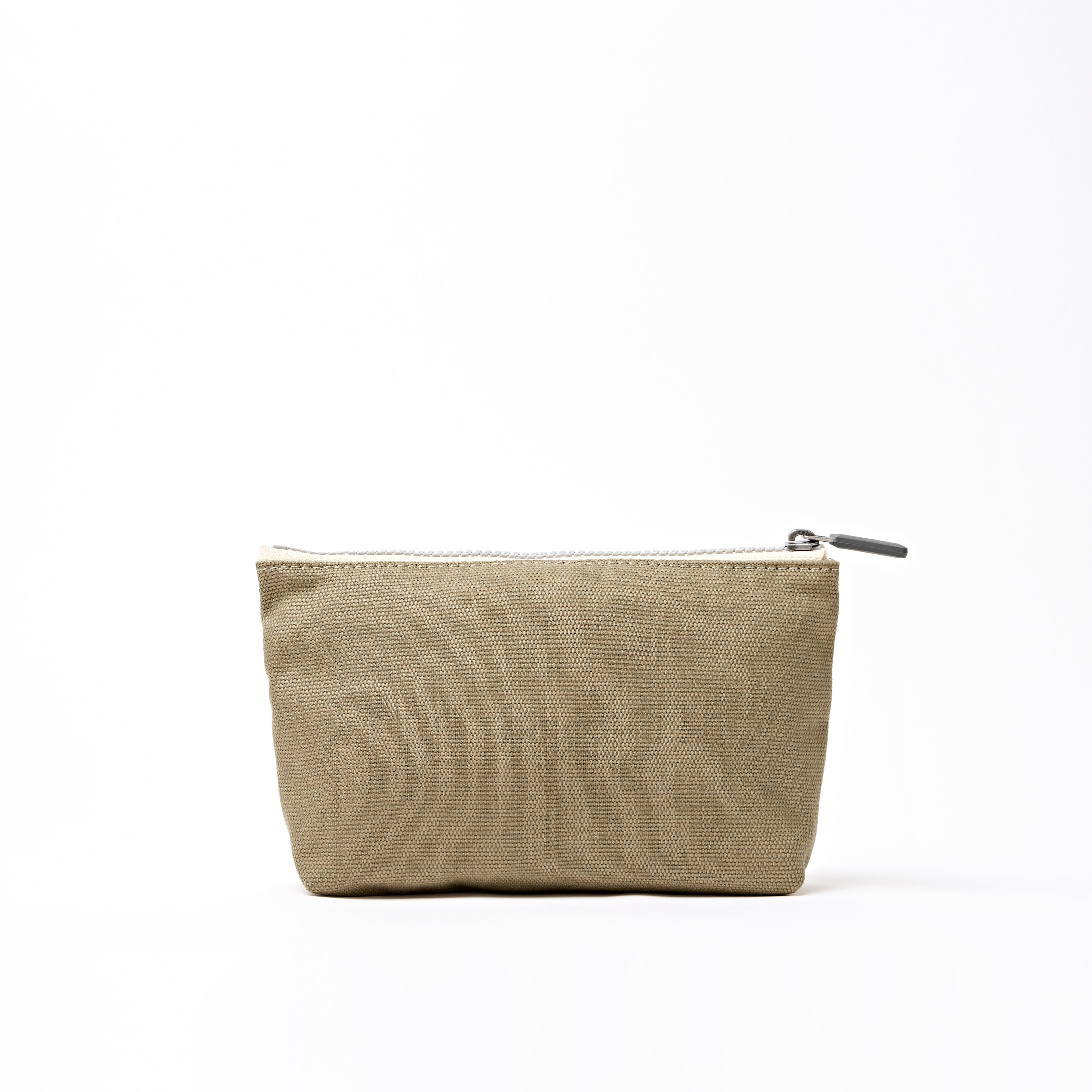 Maida Vale Pouch Medium Recycled Canvas - Taupe
