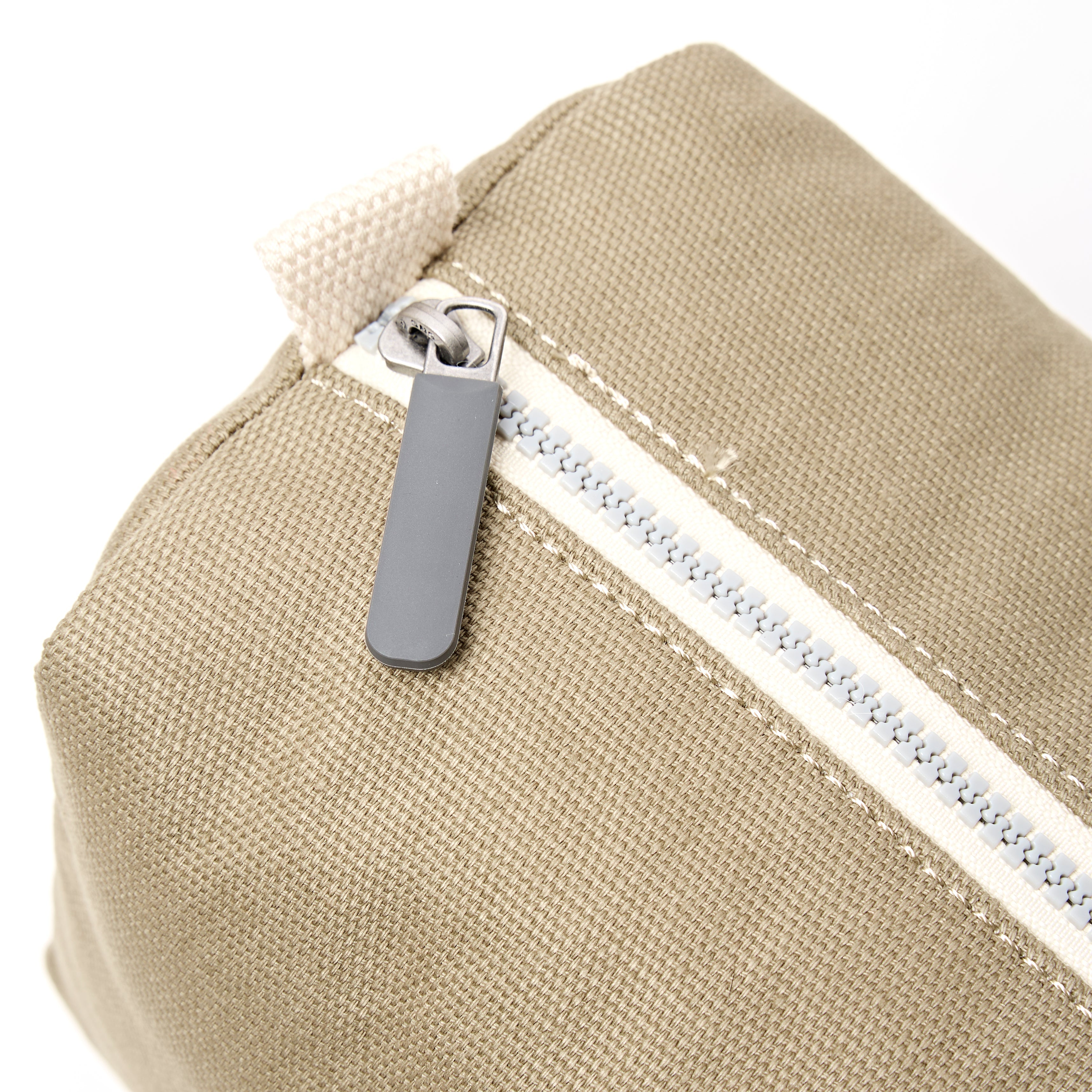 Mayfair Wash Bag Small Recycled Canvas - Taupe