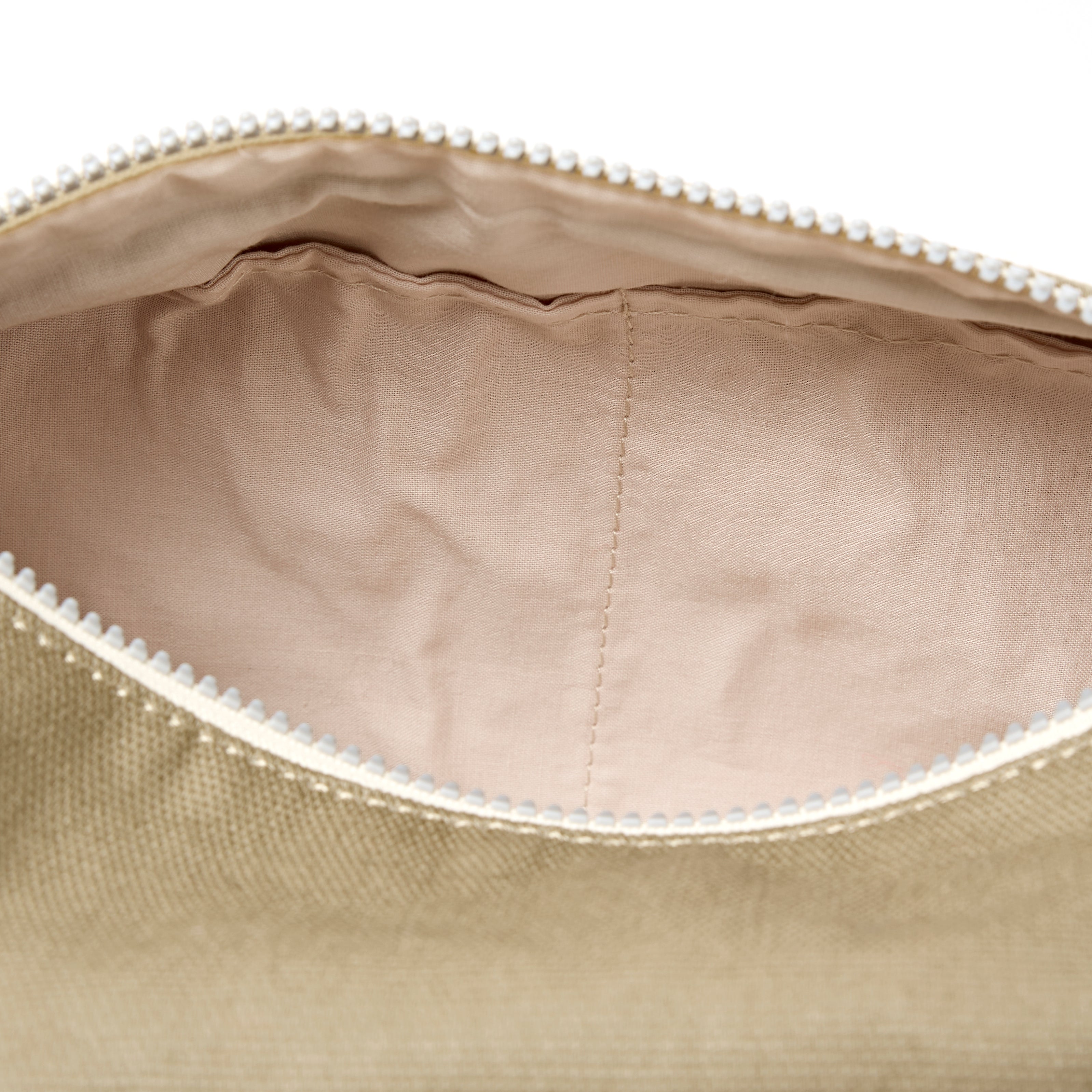 Mayfair Wash Bag Small Recycled Canvas - Taupe