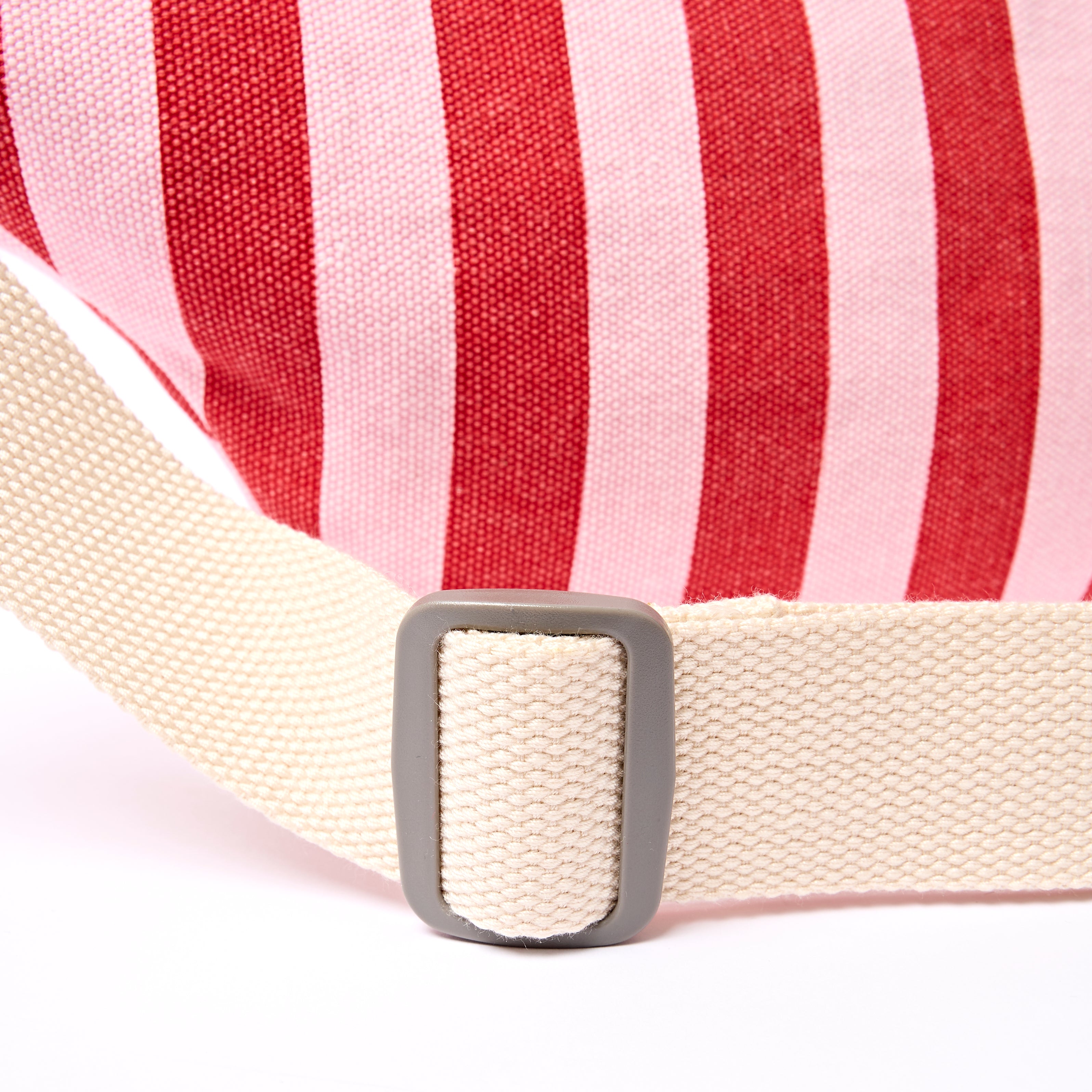 Mill Hill Crossbody Bag Small Recycled Canvas - Strawberry Stripe