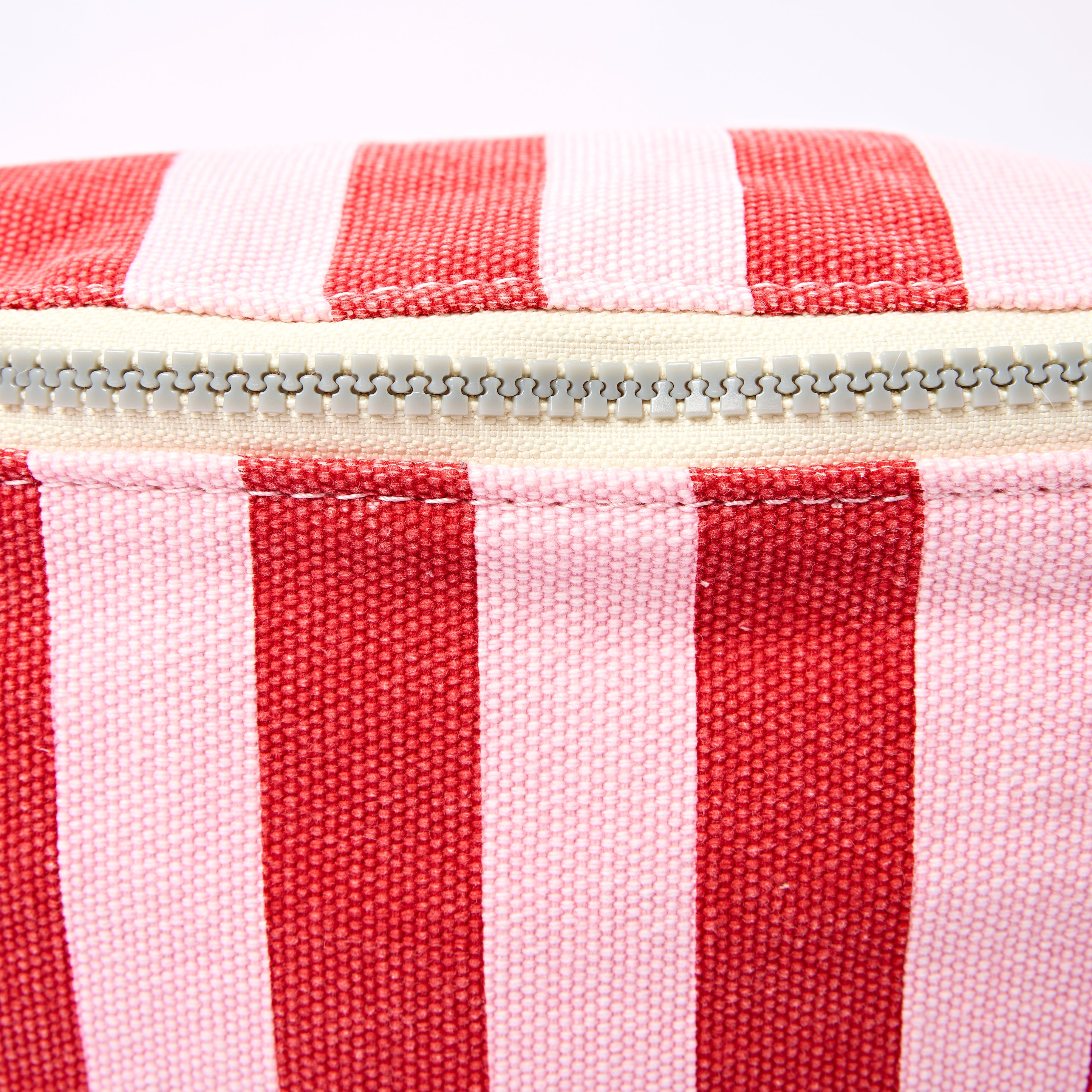 Mill Hill Crossbody Bag Small Recycled Canvas - Strawberry Stripe