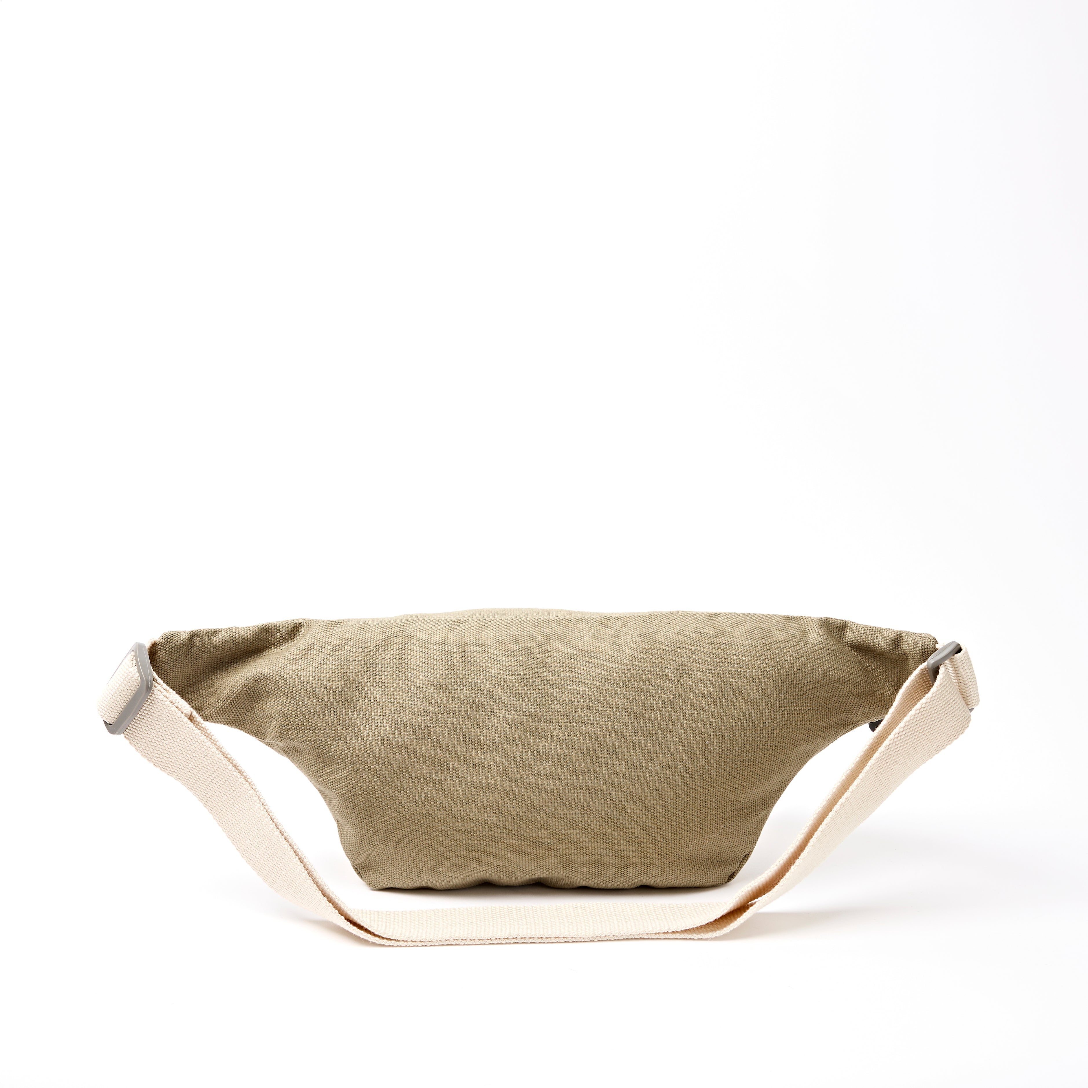 Mill Hill Crossbody Bag Small Recycled Canvas - Taupe
