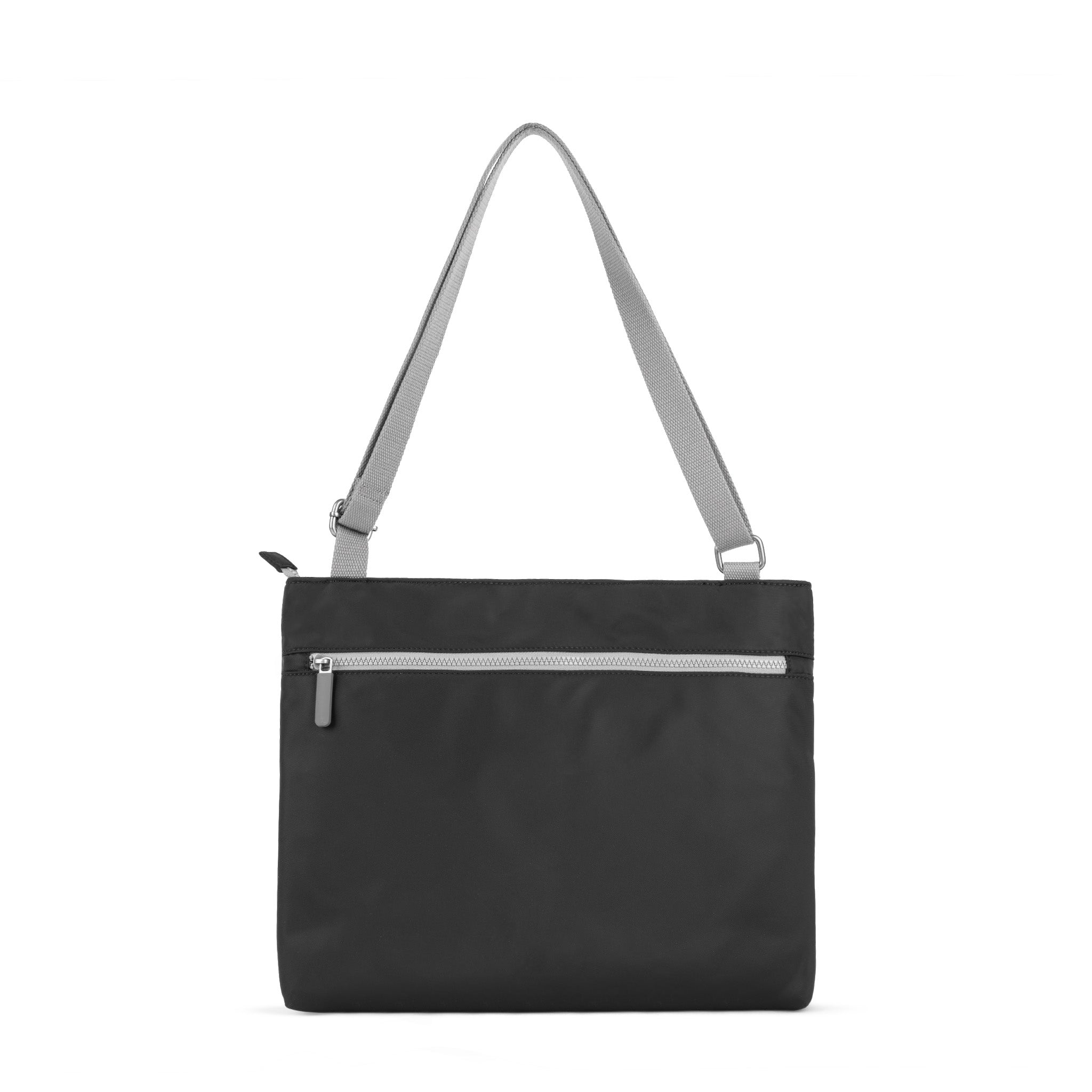 Moorgate Messenger Bag Medium Recycled Nylon - Black